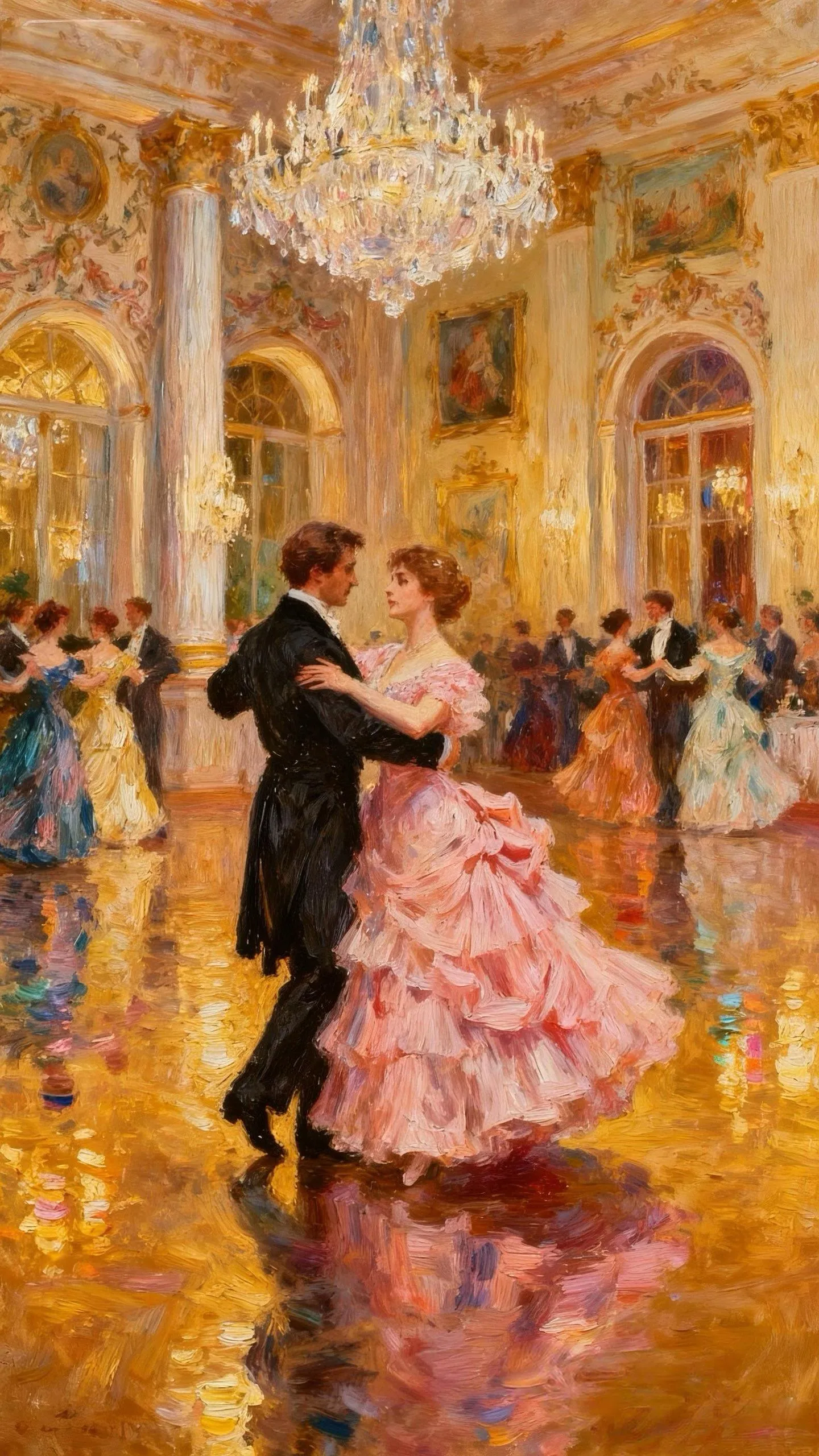 夜宴 — Oil on canvas