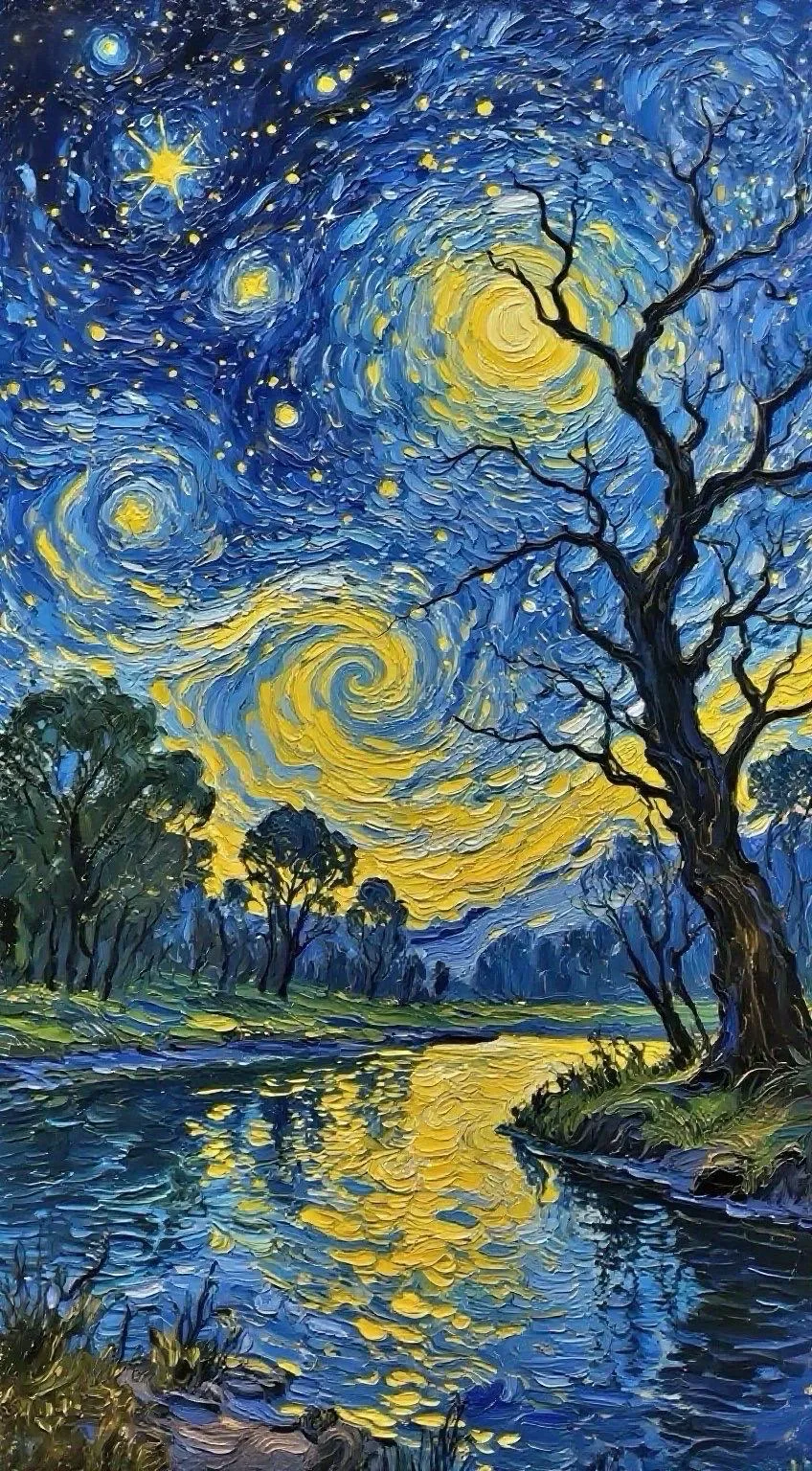 星海流波 — Oil on canvas