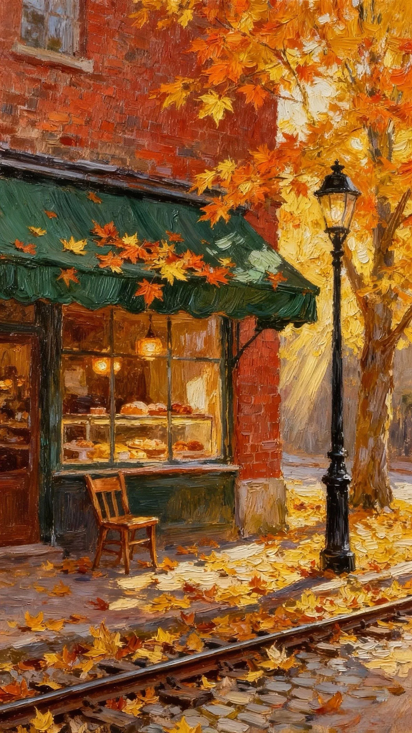 落满枫糖的午后 — Oil on canvas