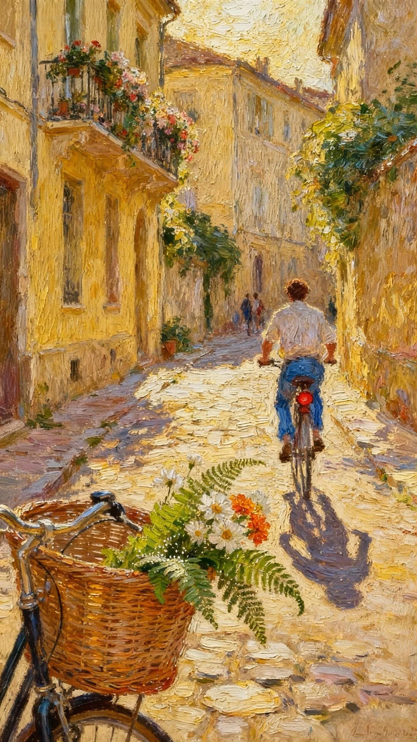 花影驮着的夏风 — Oil on canvas