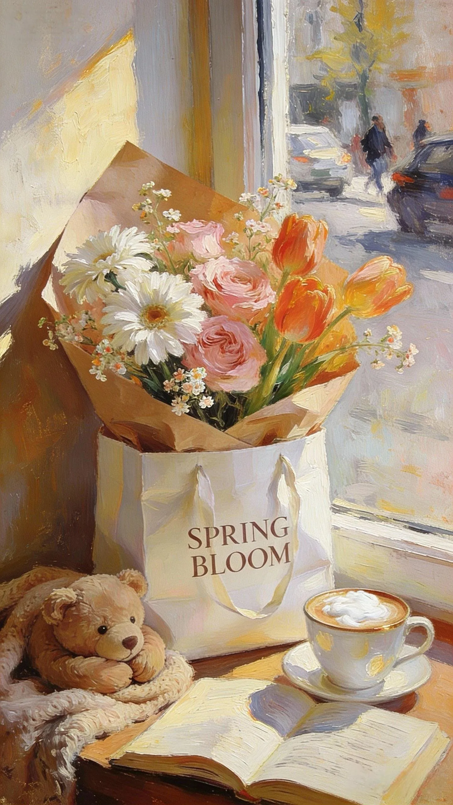 袋里的春日光 — Oil on canvas