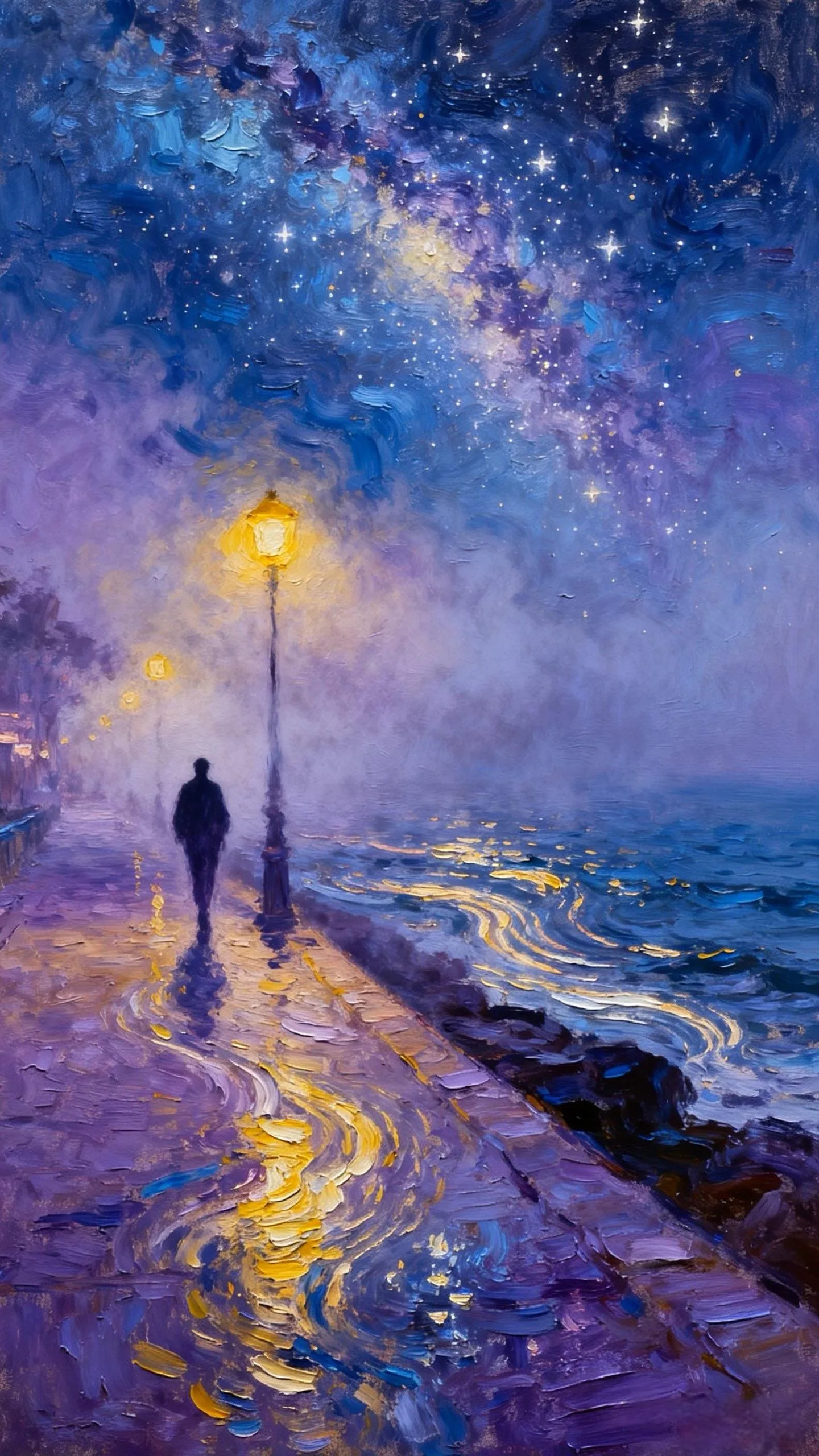 星岸独语 — Oil on canvas