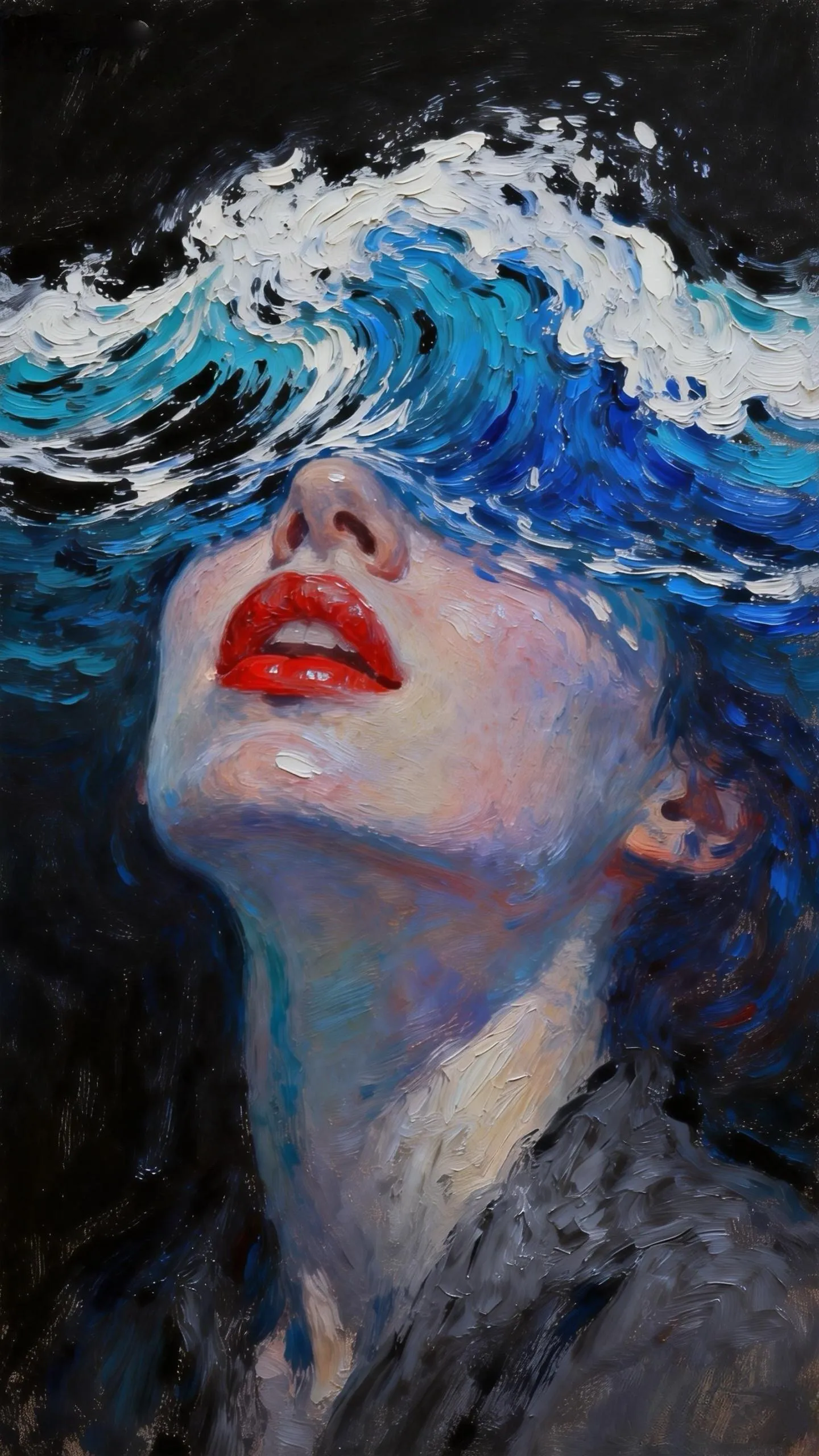 焚身 — Oil on canvas