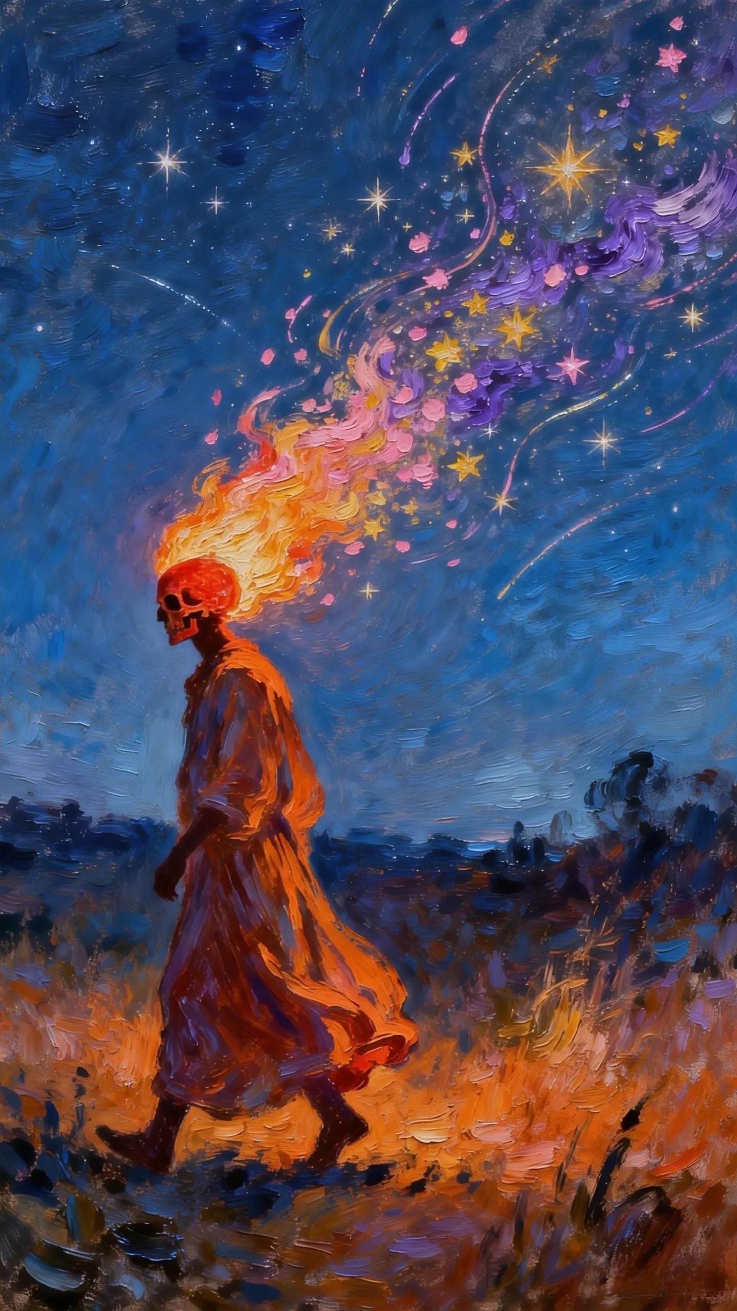 痂 — Oil on canvas