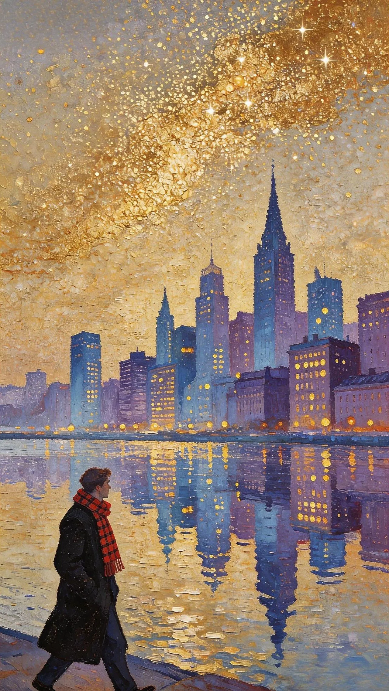 星夜独行 — Oil on canvas