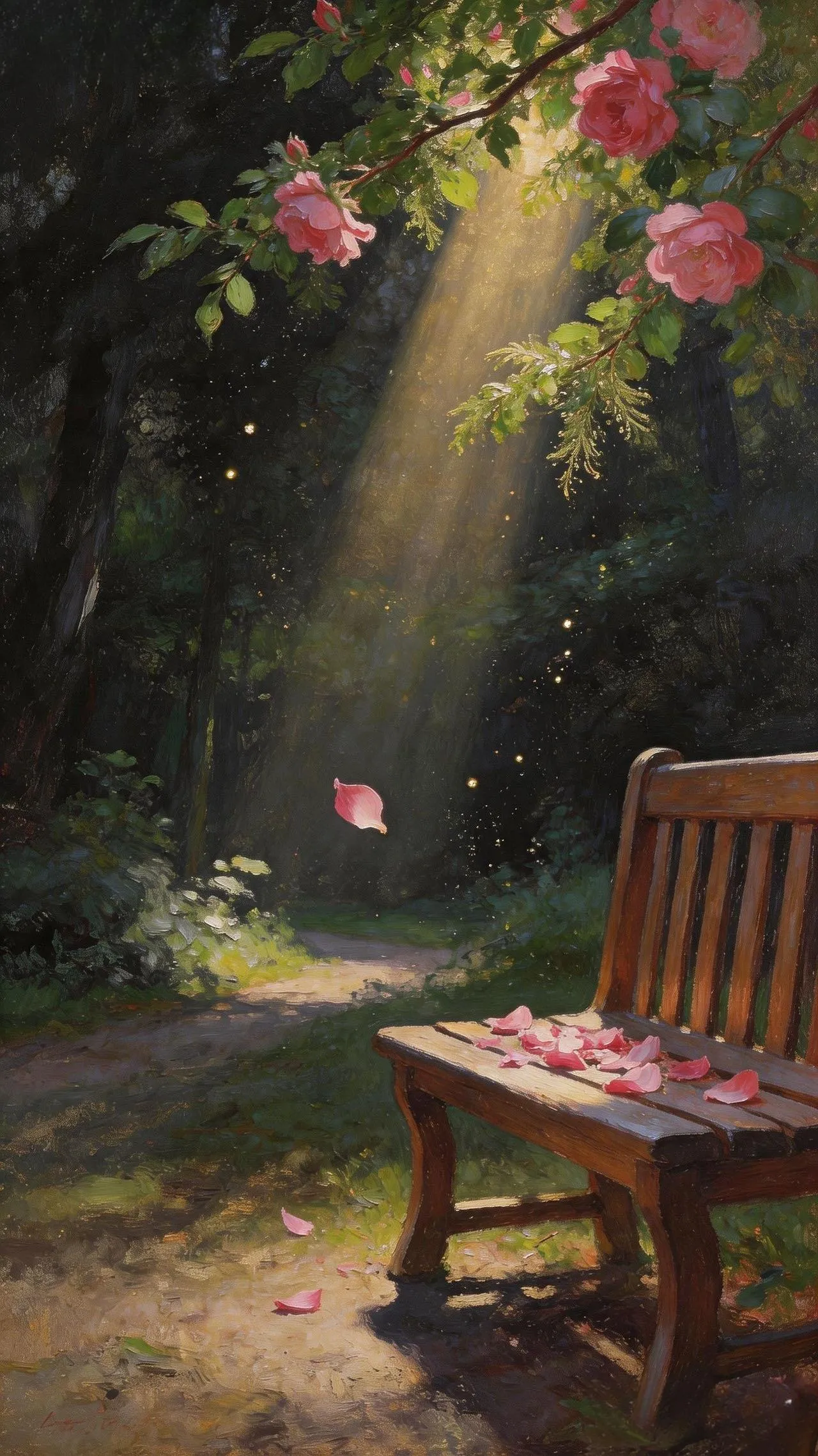 玫瑰囚笼 — Oil on canvas