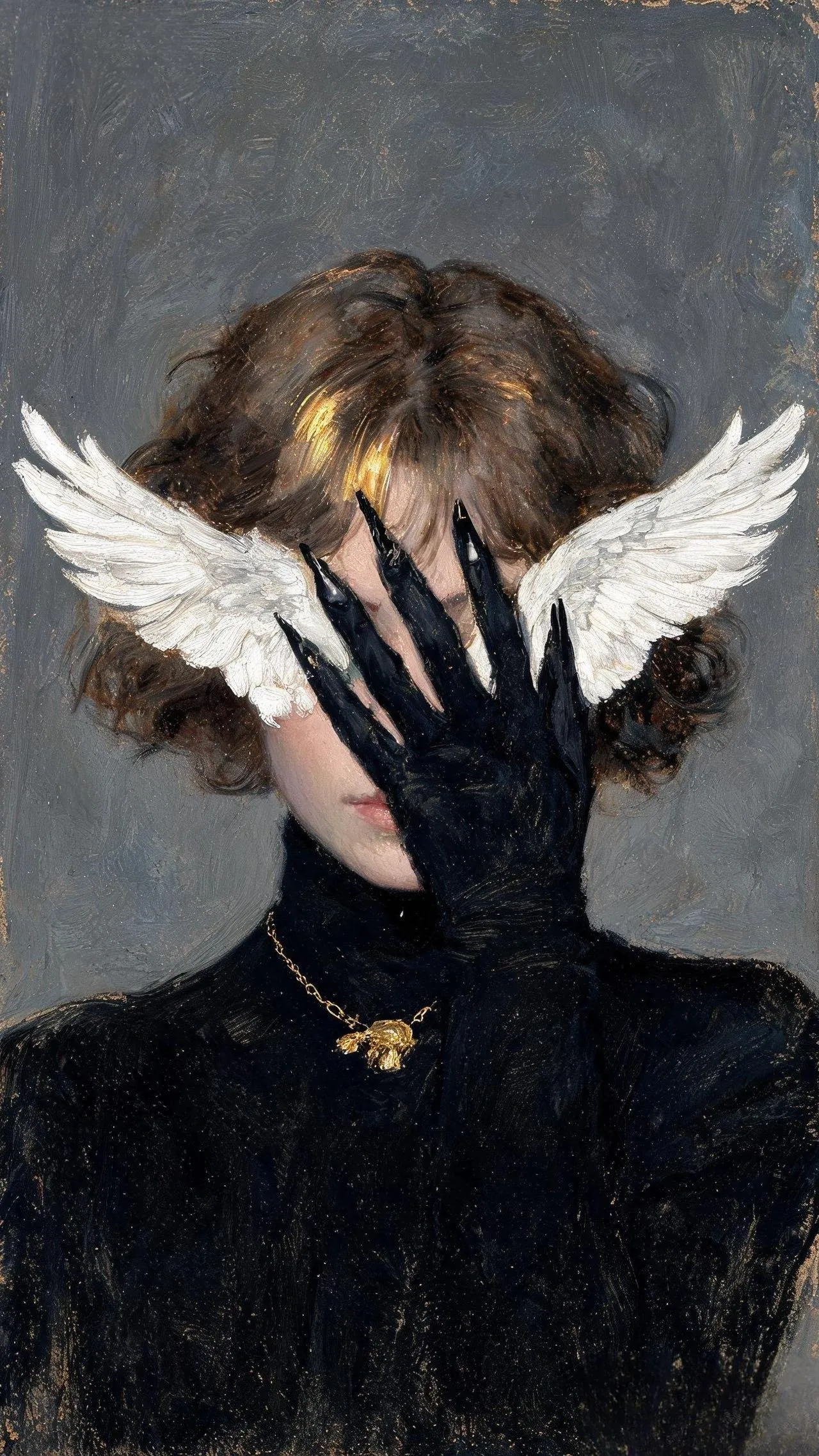 折翼之囚 — Oil on canvas