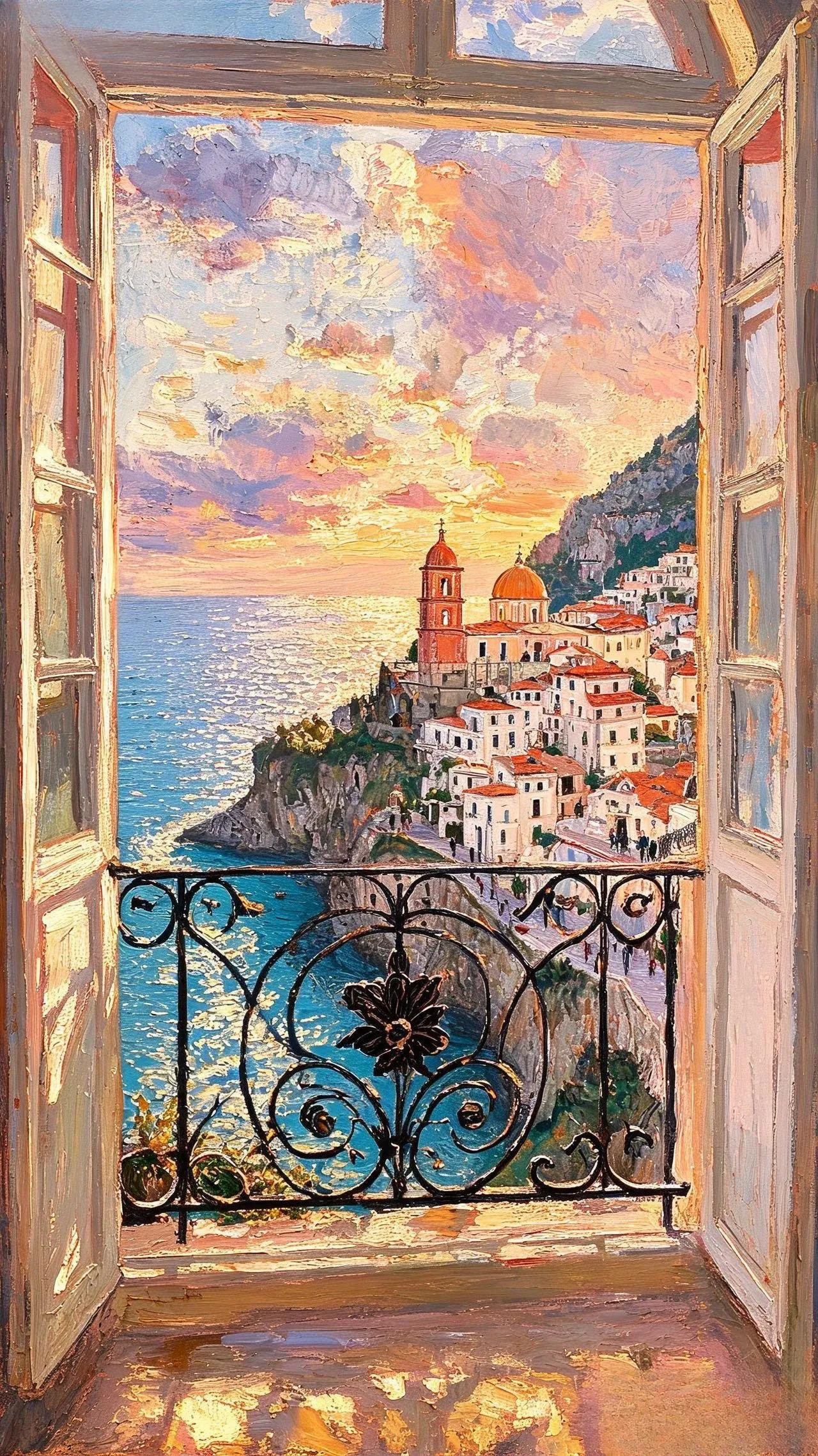 观海 — Oil on canvas
