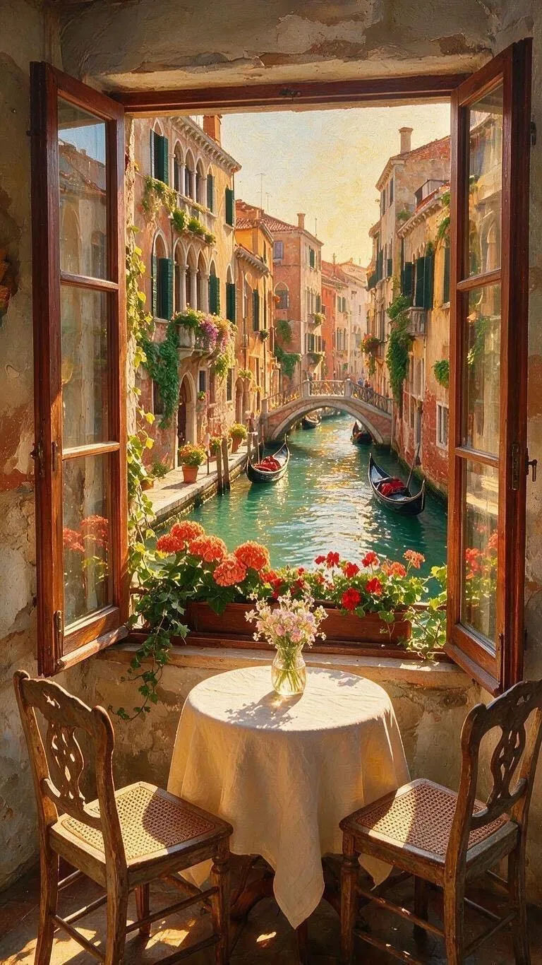 窗边 — Oil on canvas