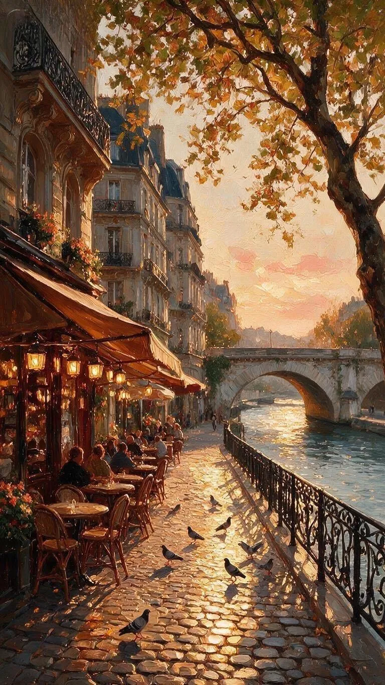 晚秋 — Oil on canvas