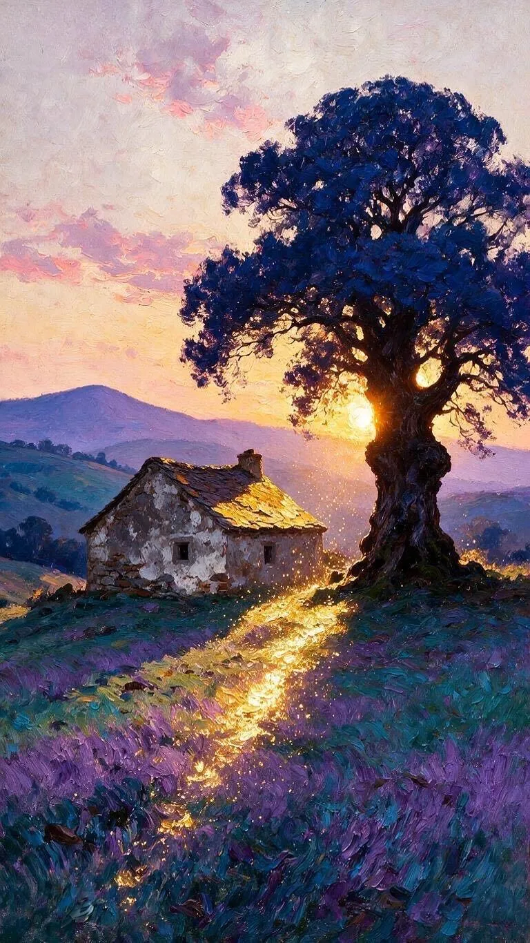 霓虹 — Oil on canvas