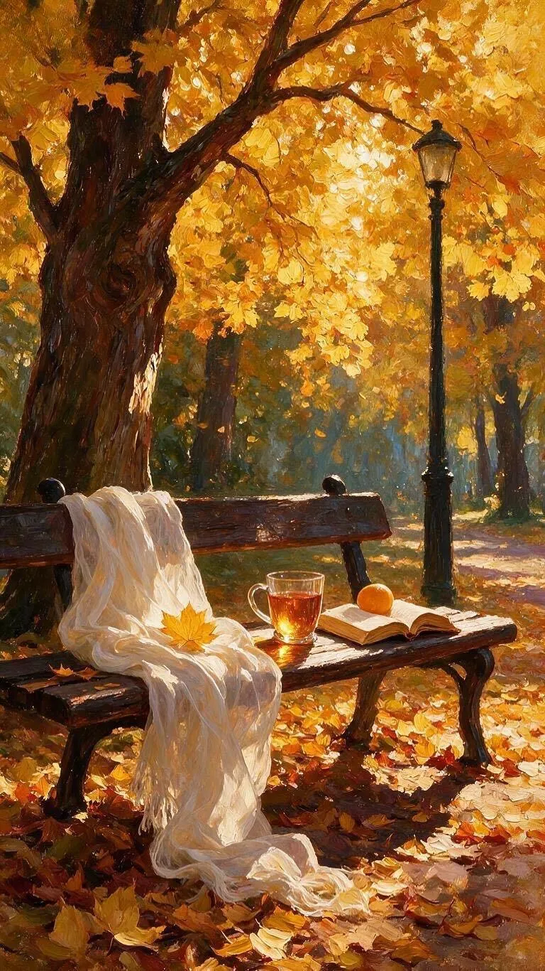 秋隅 — Oil on canvas