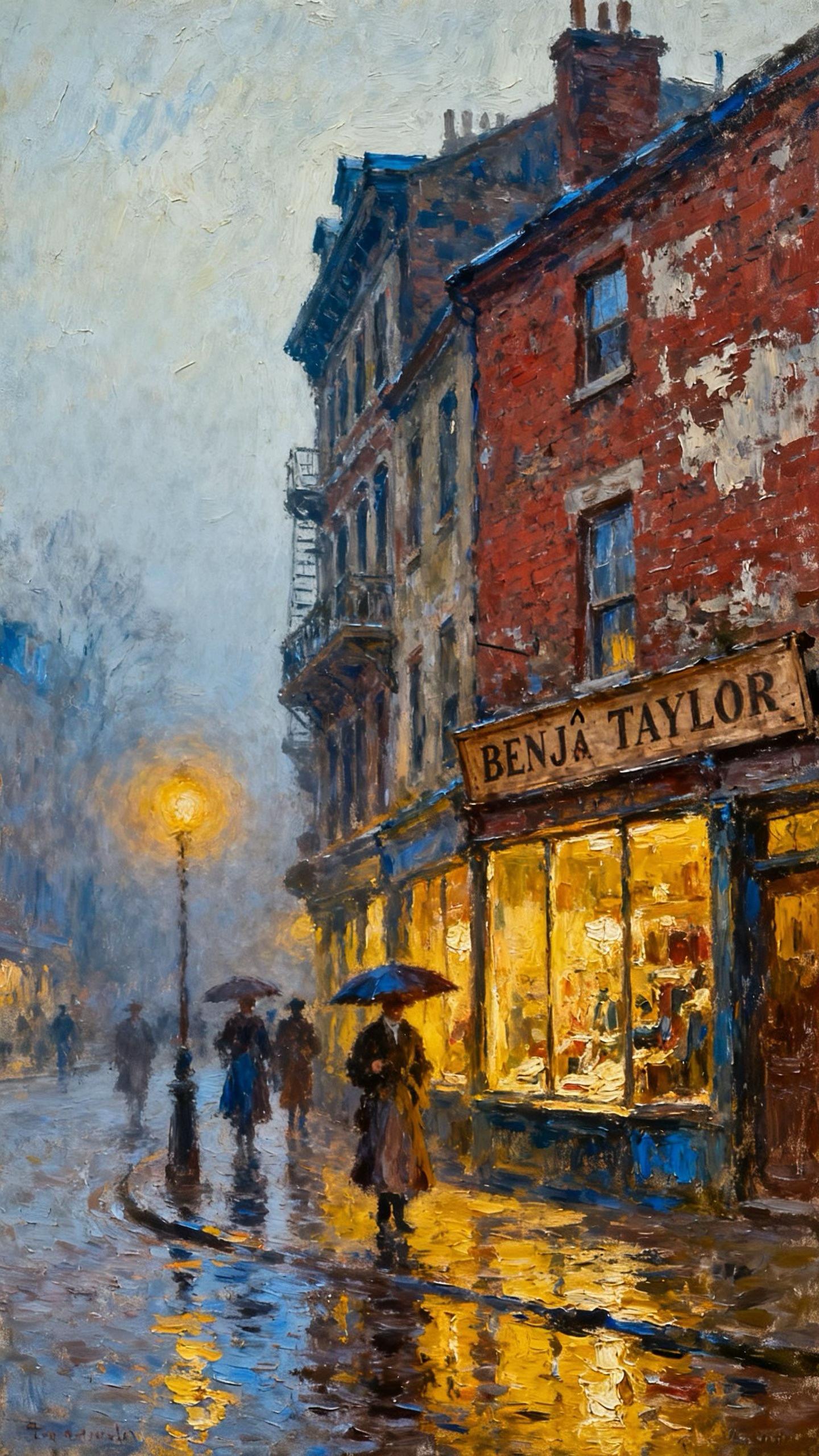 Whispers in Oil · No. 095 — Oil on canvas