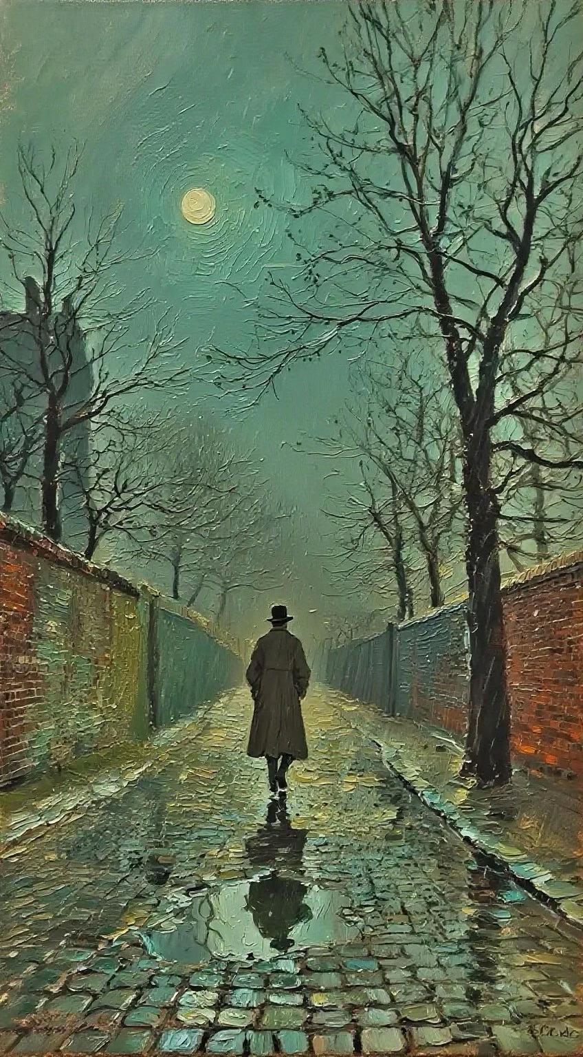 Whispers in Oil · No. 110 — Oil on canvas