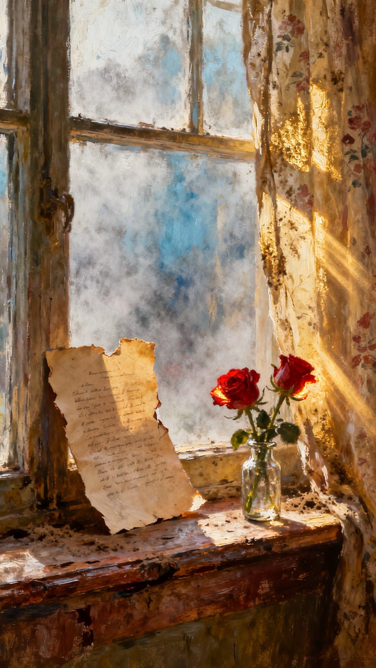 Whispers in Oil · No. 132 — Oil on canvas