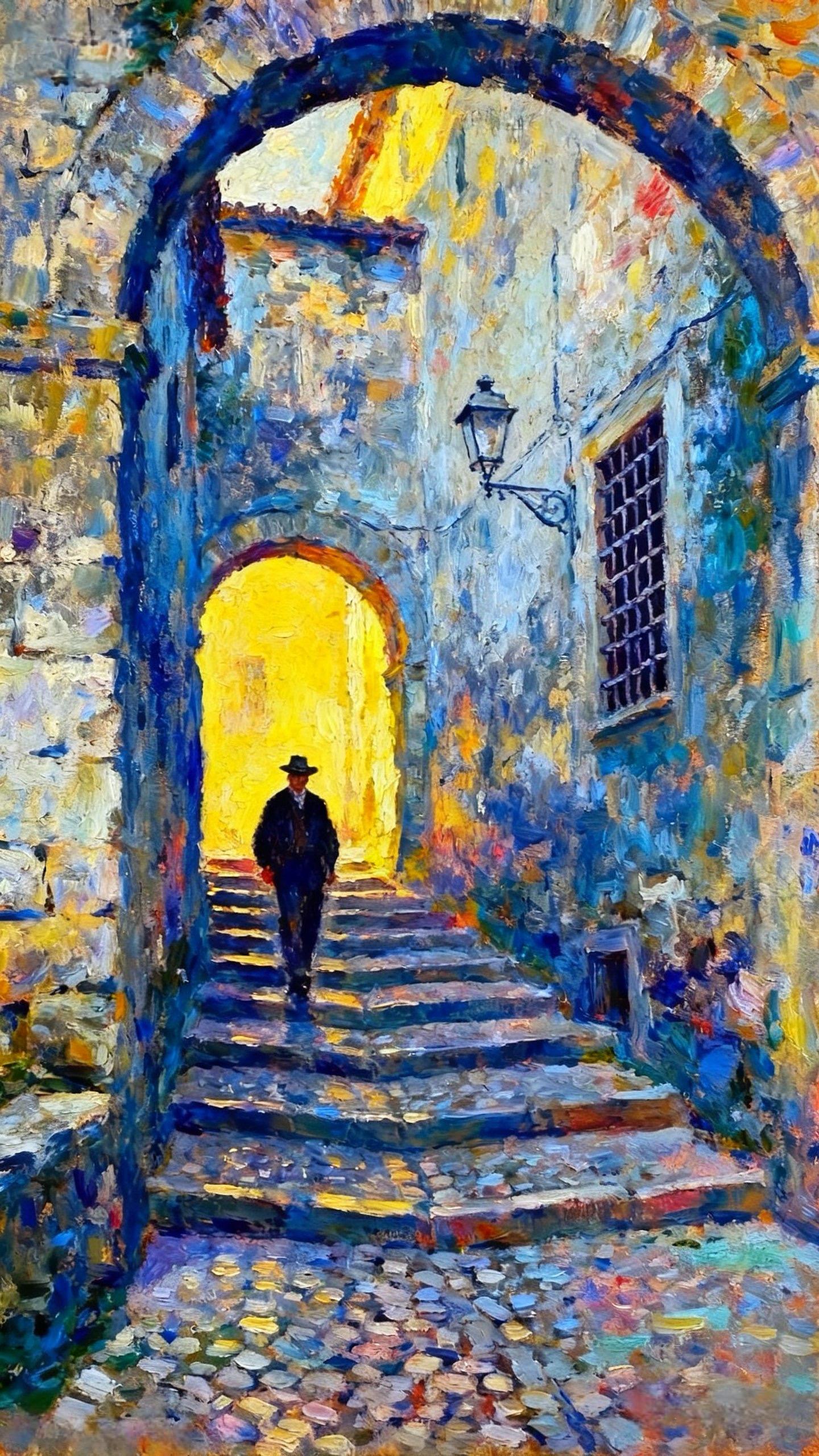 Whispers in Oil · No. 154 — Oil on canvas