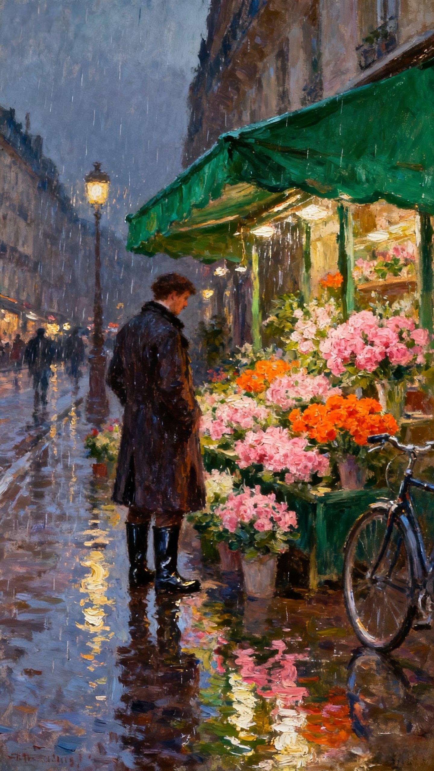 Whispers in Oil · No. 162 — Oil on canvas