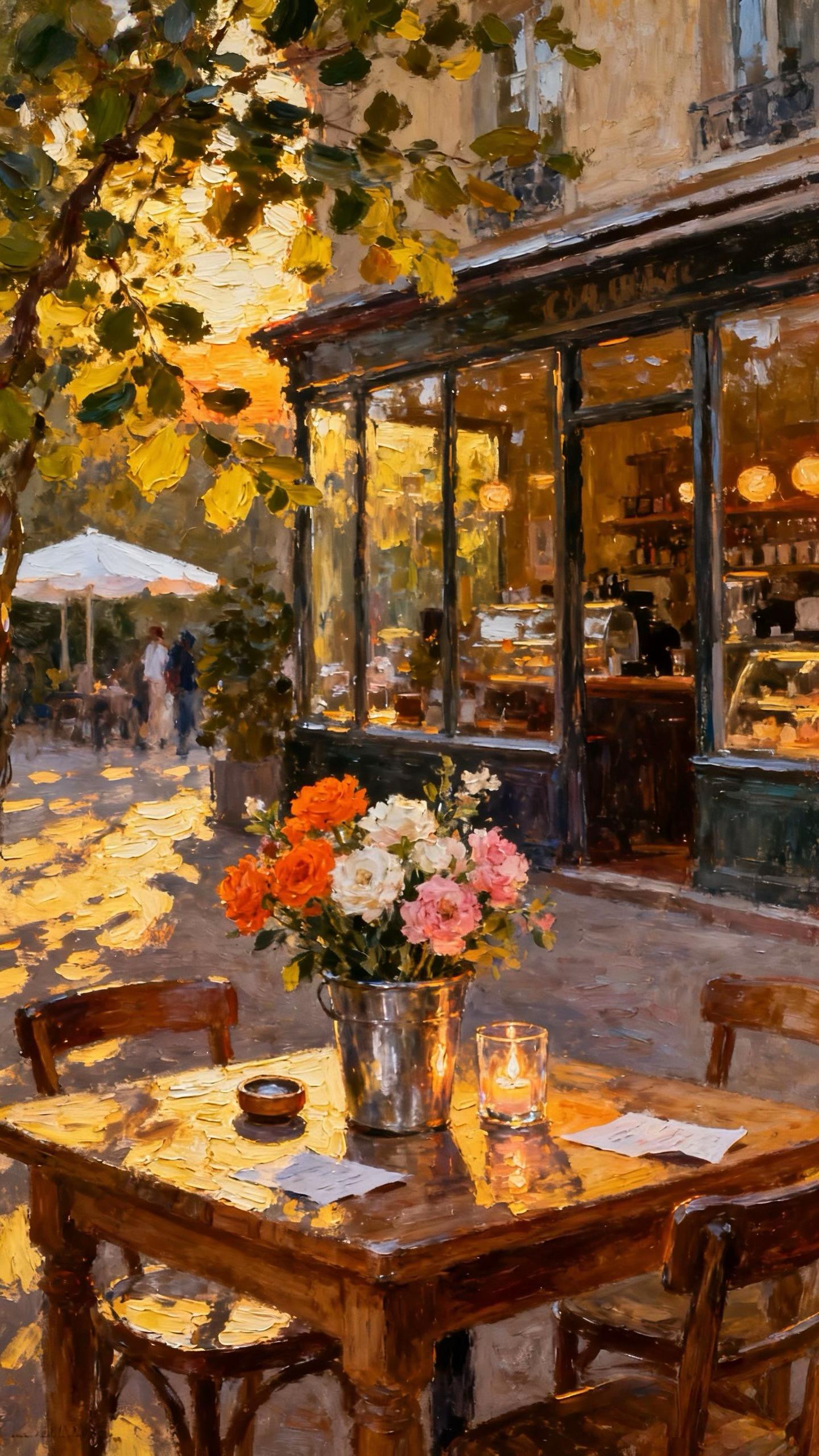 Whispers in Oil · No. 201 — Oil on canvas