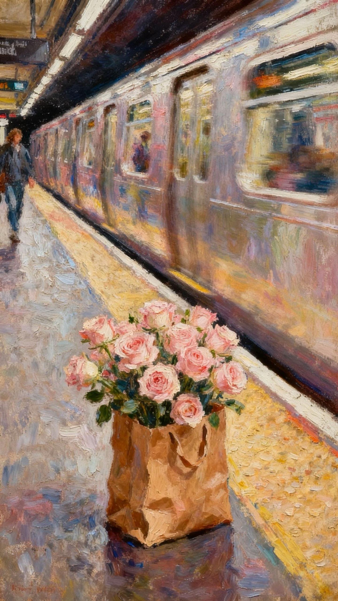Whispers in Oil · No. 207 — Oil on canvas