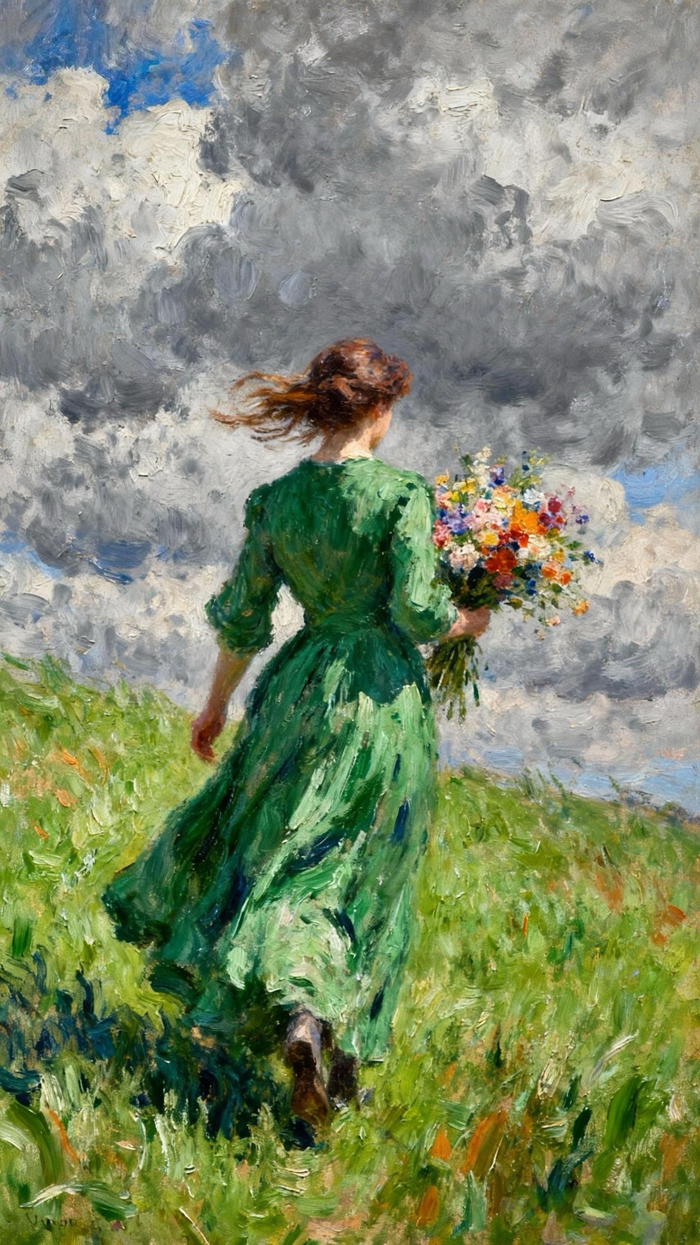 Whispers in Oil · No. 213 — Oil on canvas