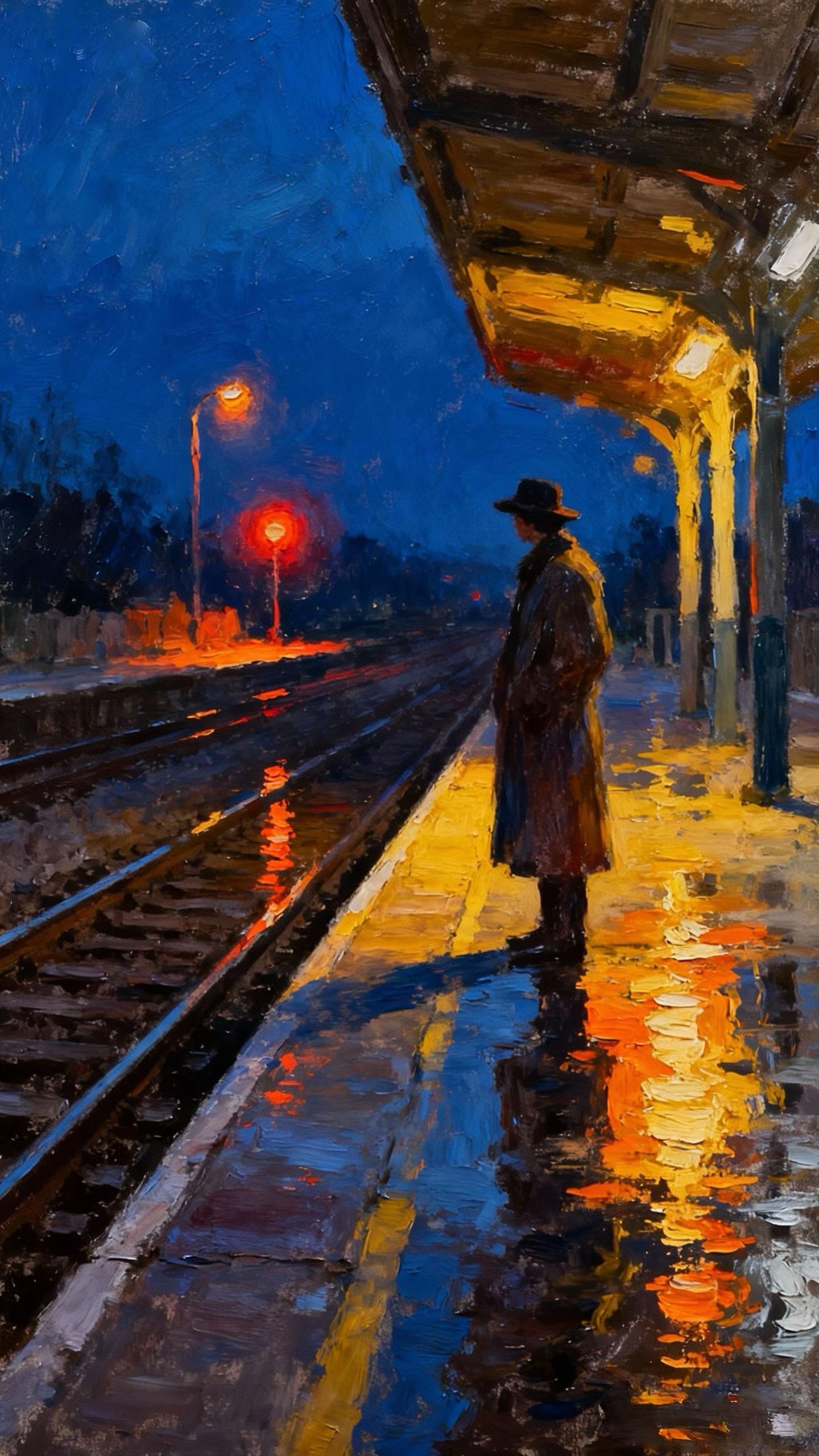 Whispers in Oil · No. 215 — Oil on canvas