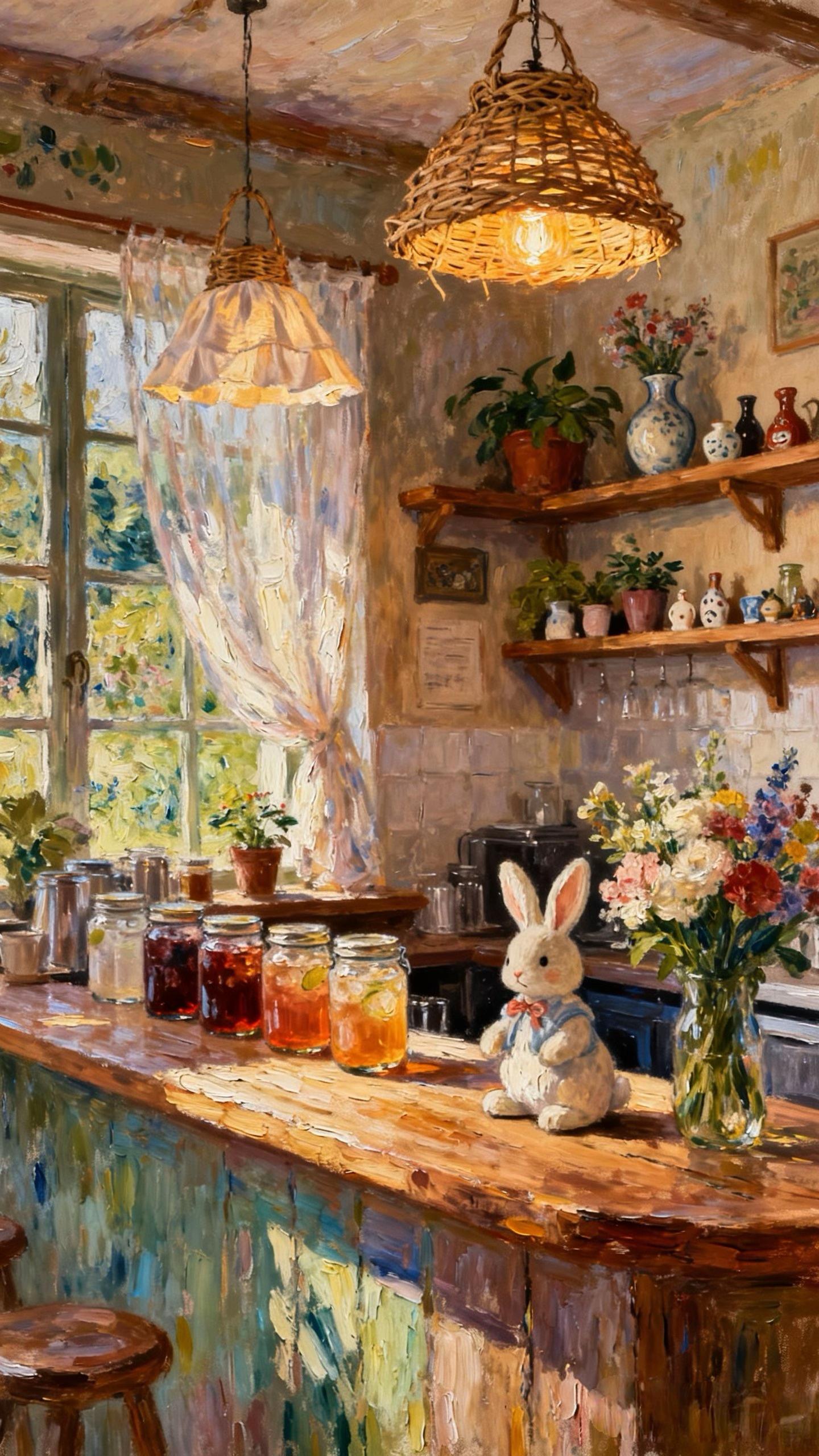 Whispers in Oil · No. 219 — Oil on canvas