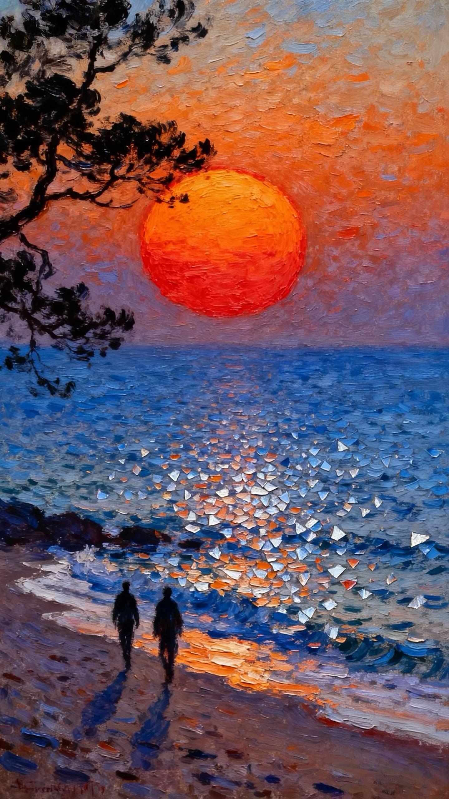 Whispers in Oil · No. 220 — Oil on canvas