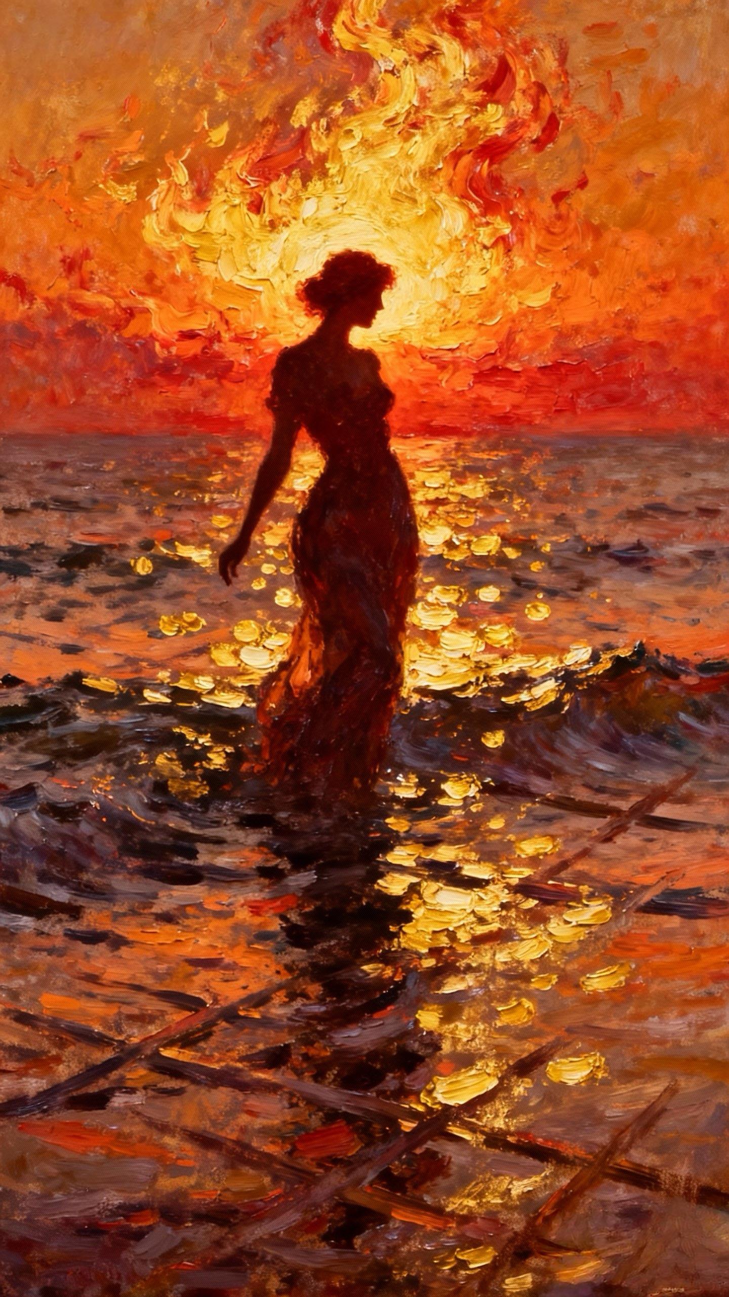 Whispers in Oil · No. 227 — Oil on canvas