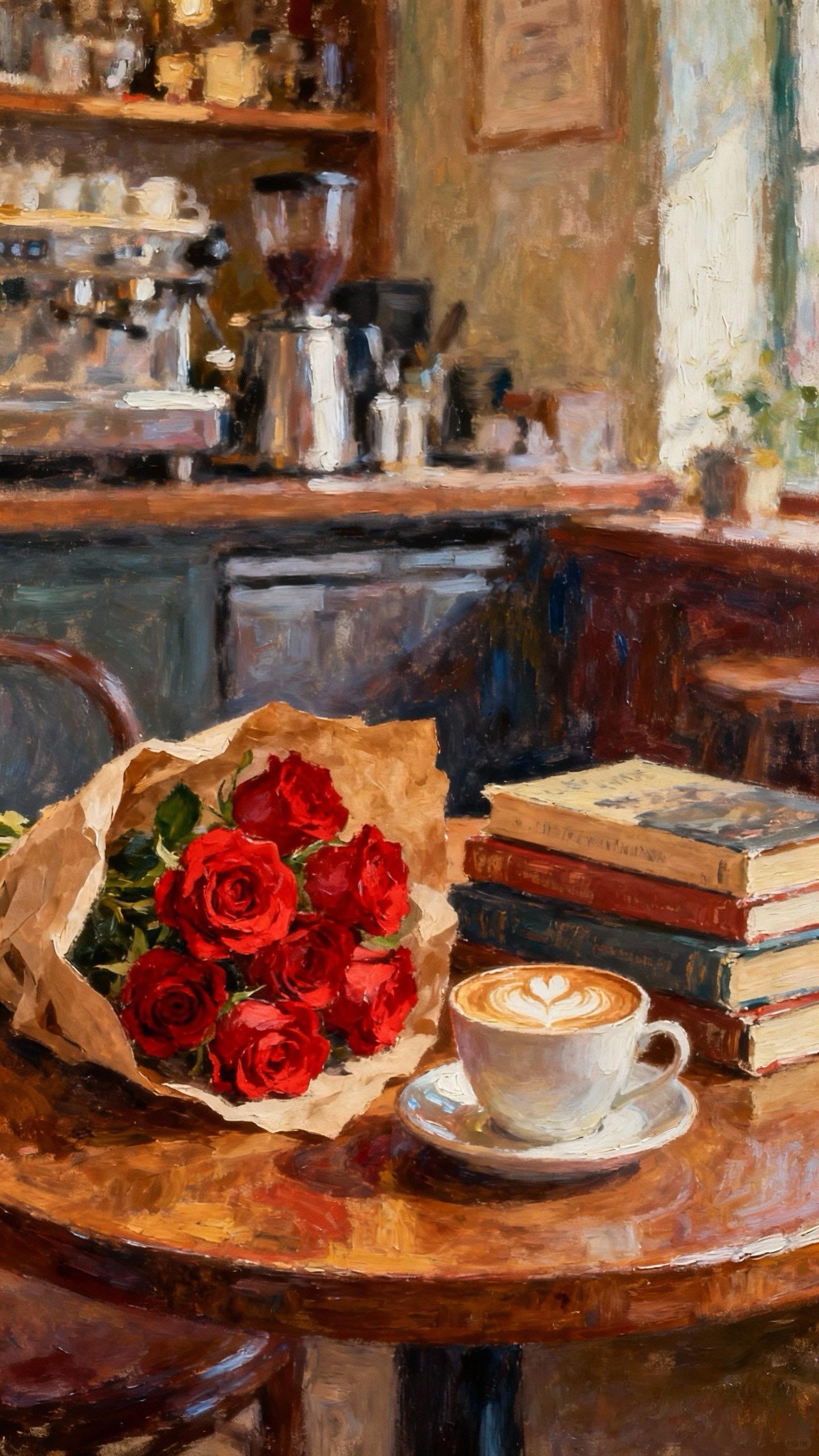 Whispers in Oil · No. 234 — Oil on canvas