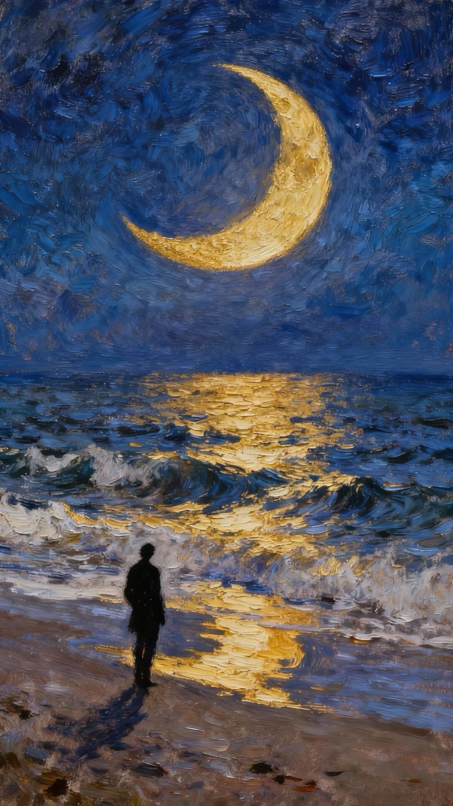 Whispers in Oil · No. 240 — Oil on canvas