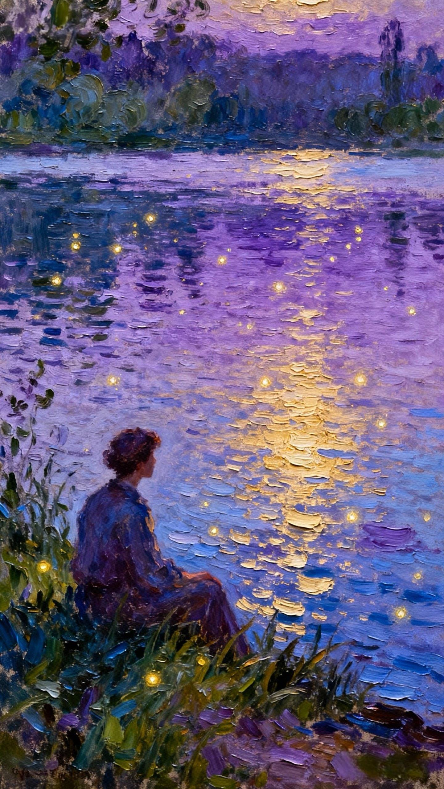 Whispers in Oil · No. 246 — Oil on canvas