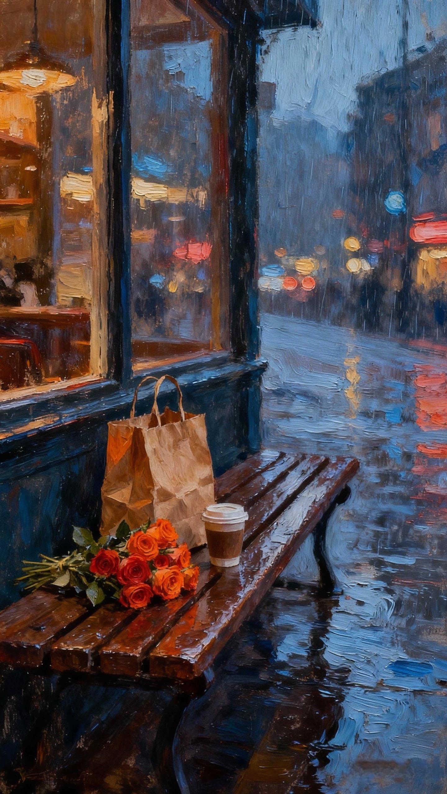 Whispers in Oil · No. 251 — Oil on canvas
