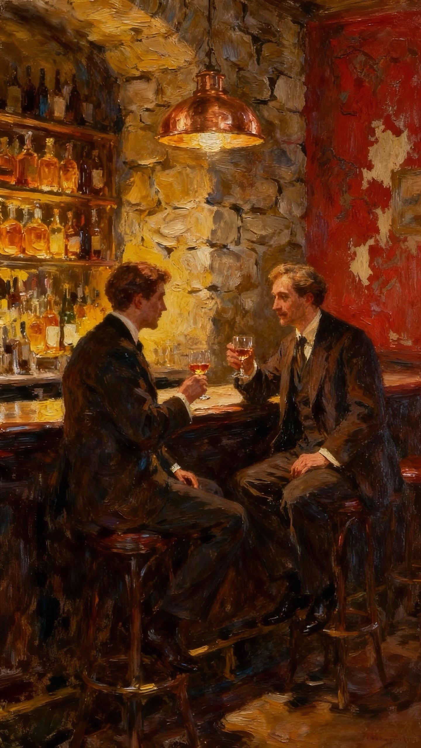 Whispers in Oil · No. 272 — Oil on canvas