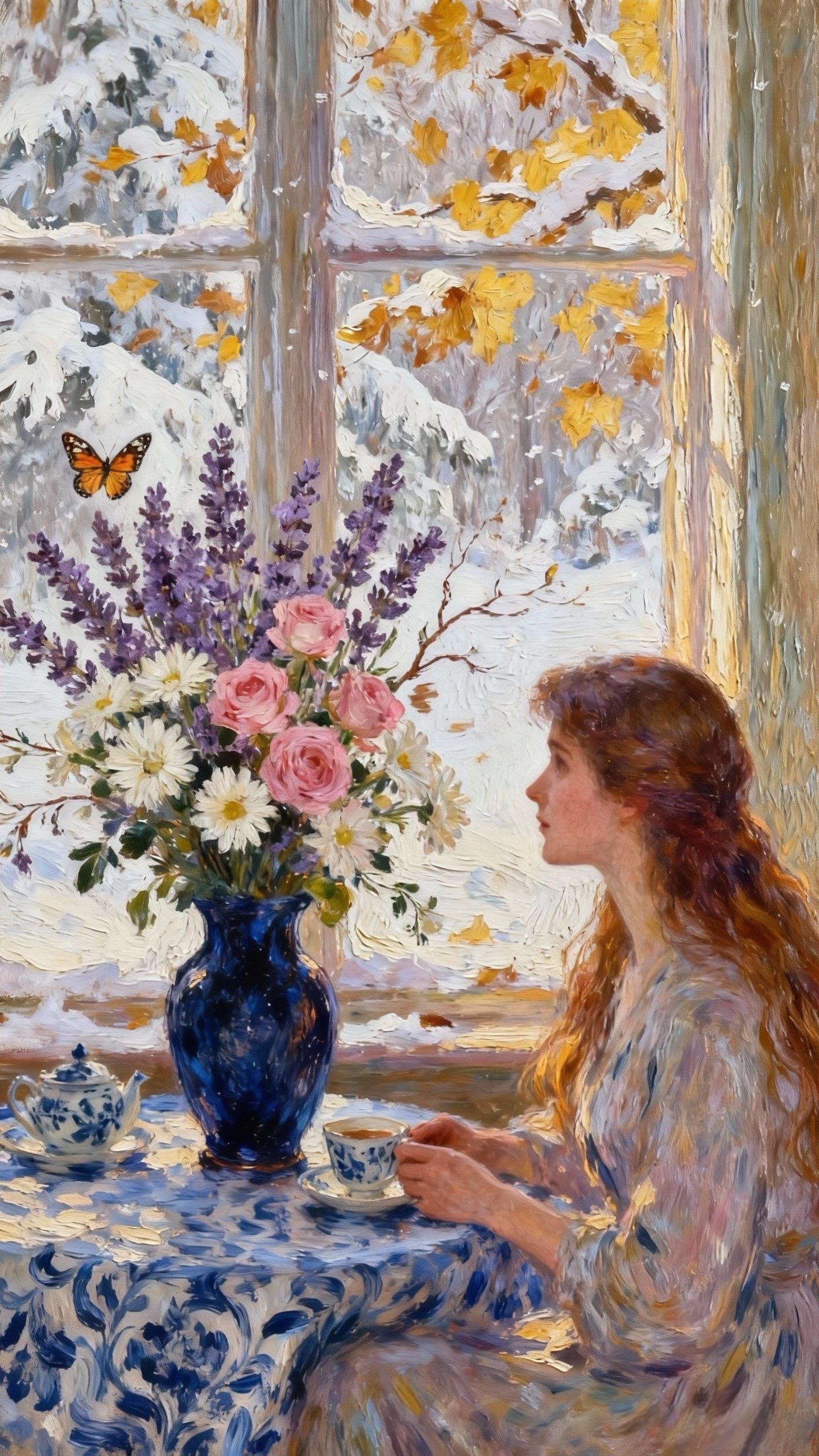 Whispers in Oil · No. 321 — Oil on canvas