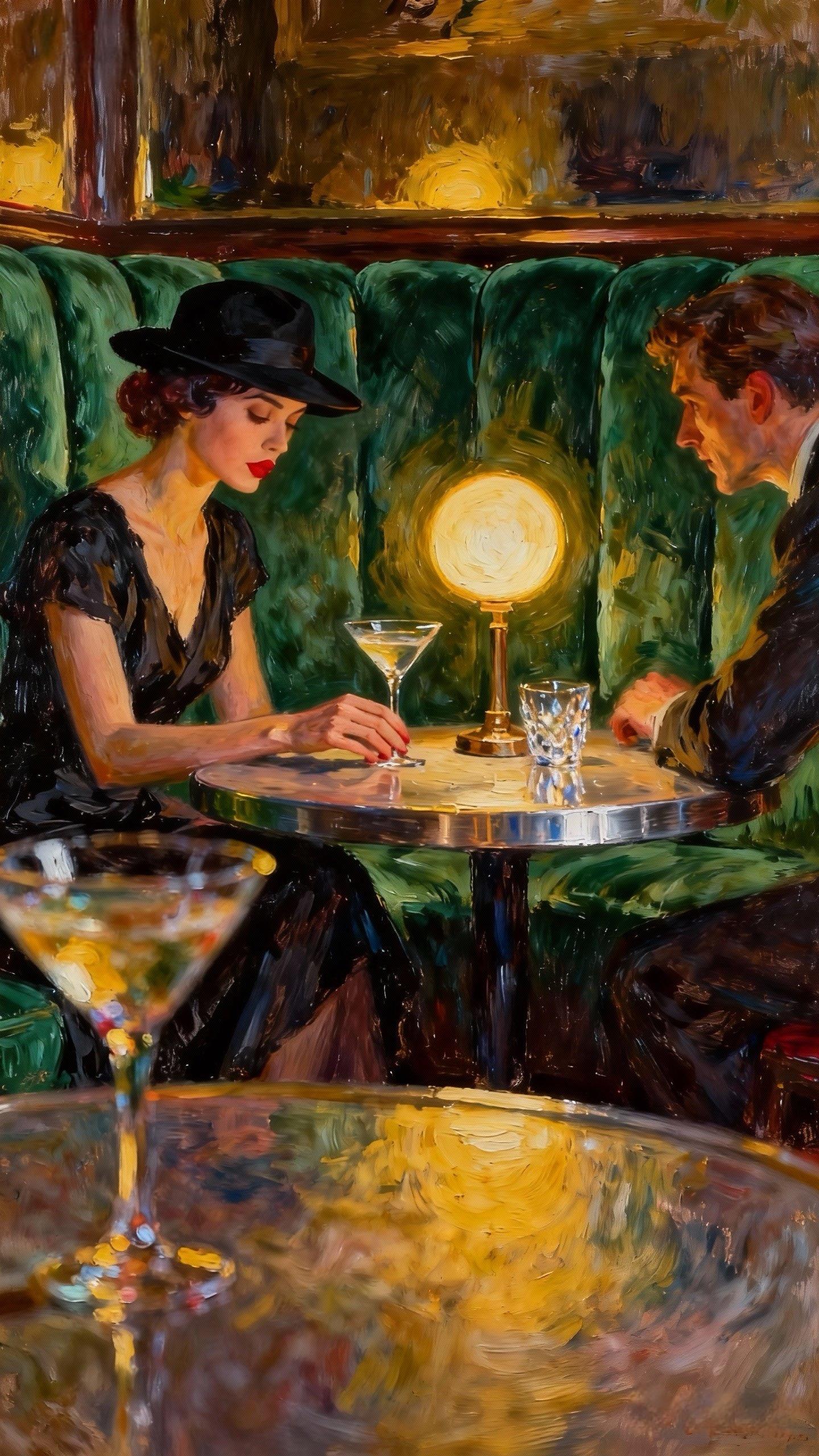 Whispers in Oil · No. 367 — Oil on canvas