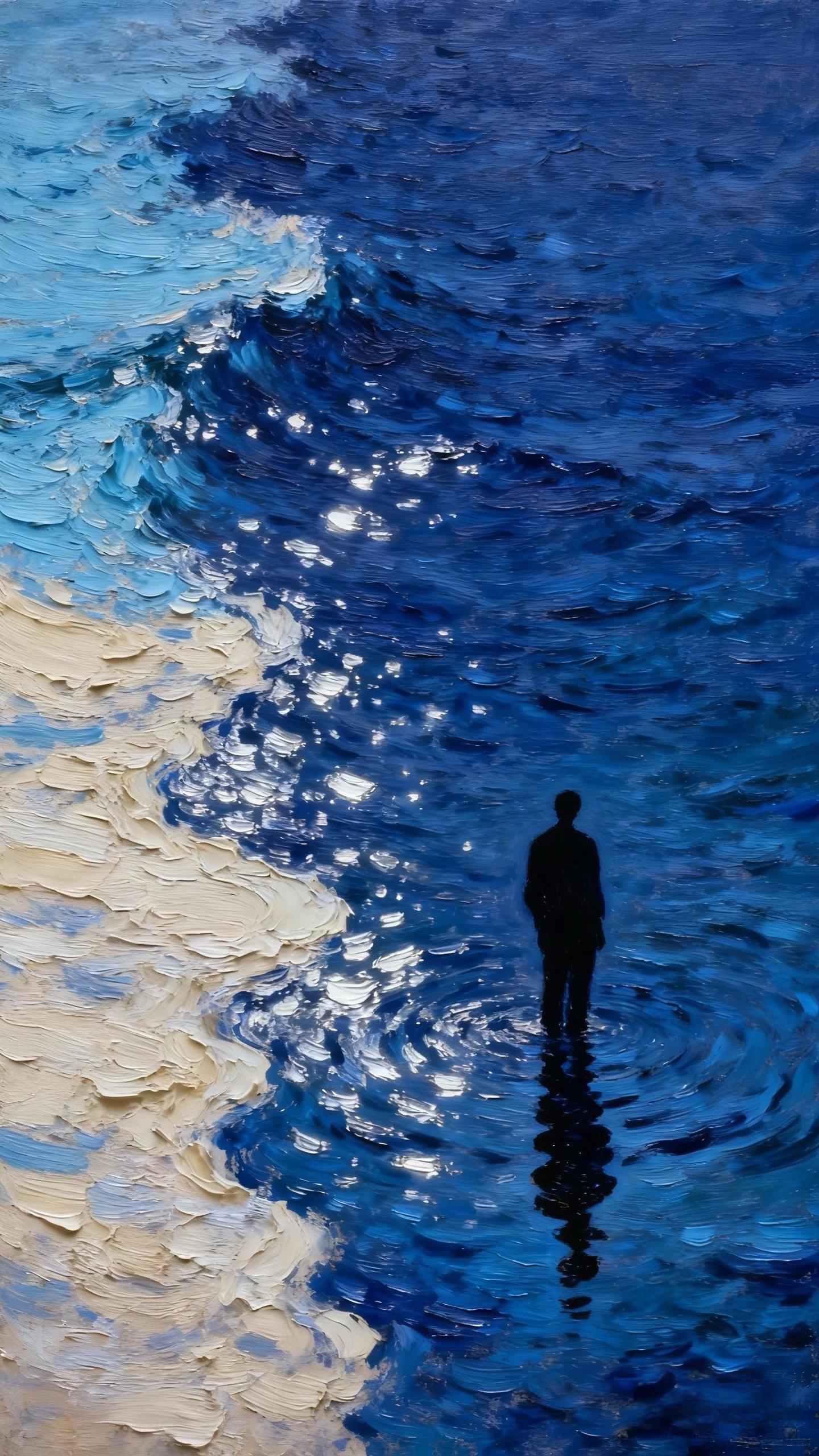 Whispers in Oil · No. 391 — Oil on canvas
