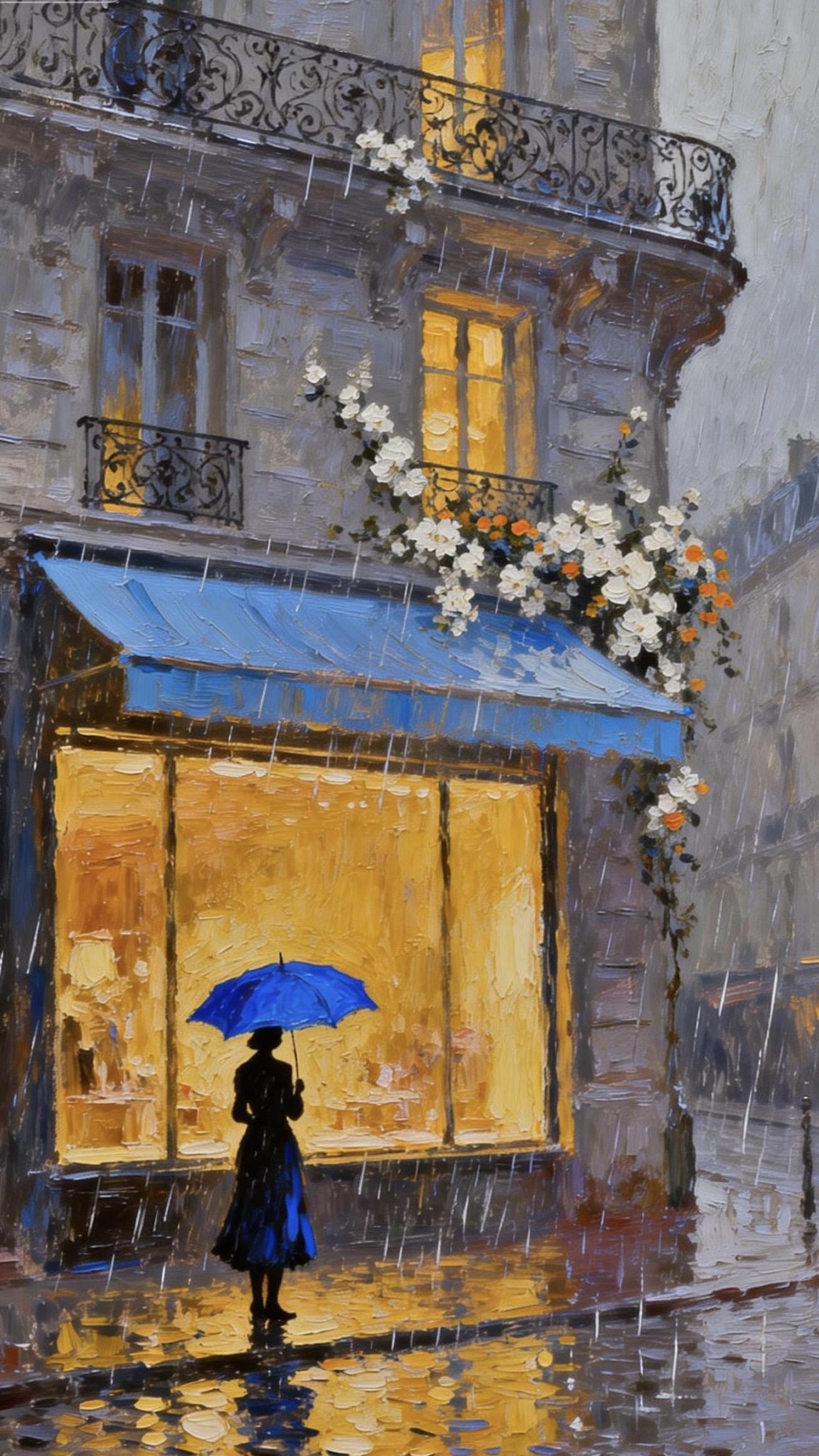 Whispers in Oil · No. 410 — Oil on canvas