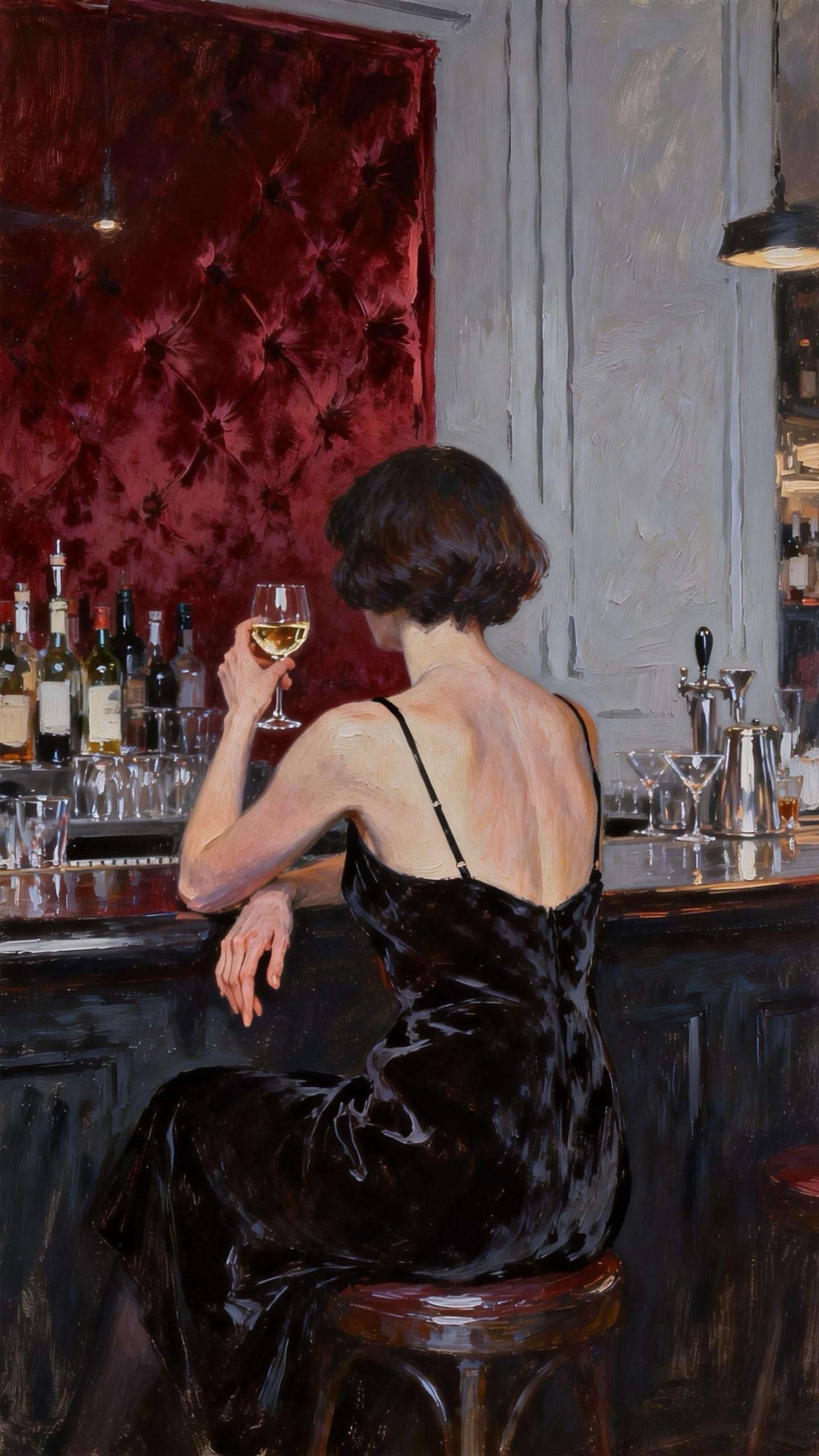 Whispers in Oil · No. 430 — Oil on canvas