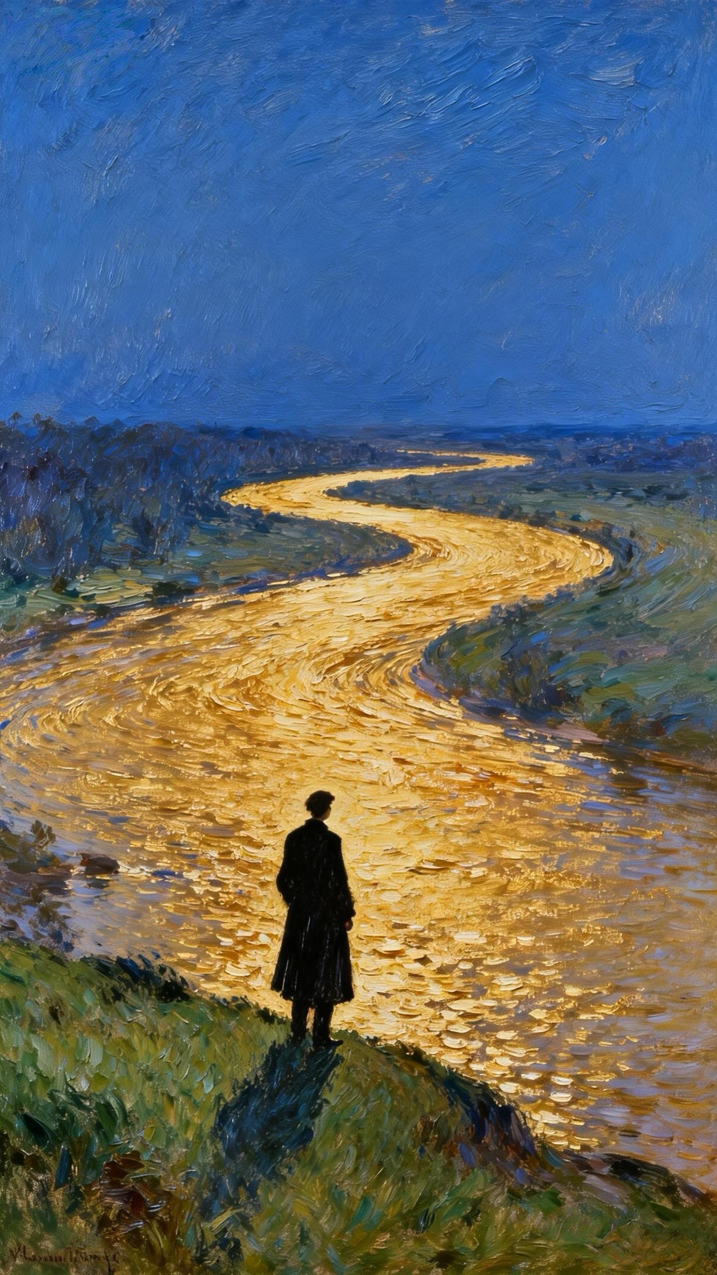 Whispers in Oil · No. 432 — Oil on canvas