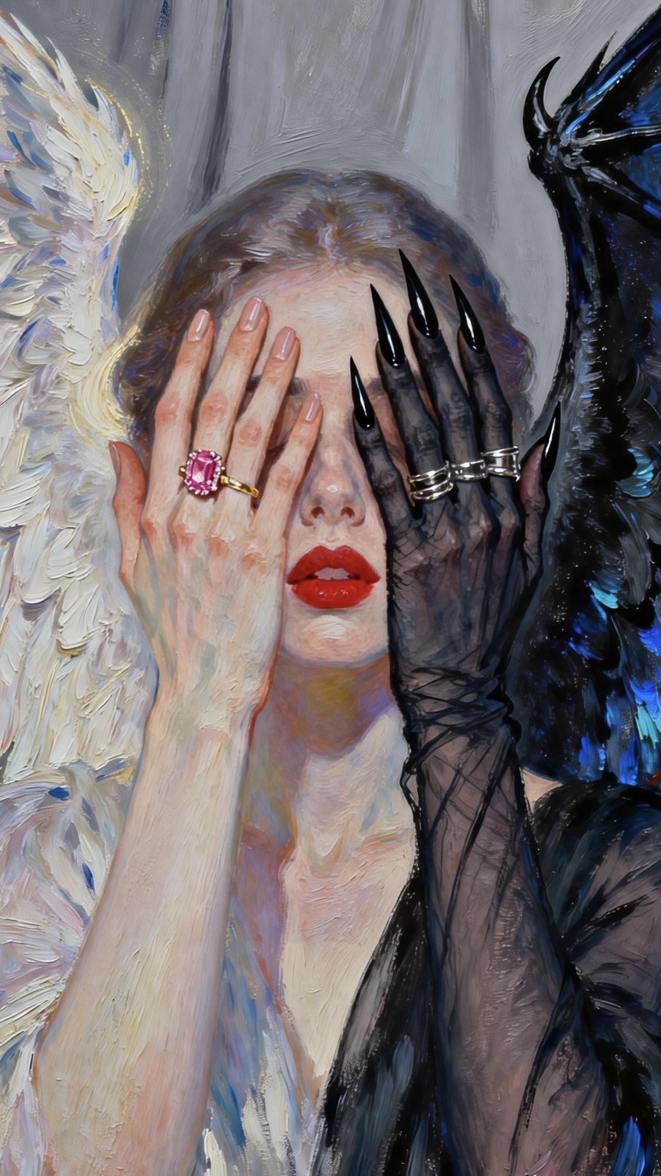 Whispers in Oil · No. 448 — Oil on canvas