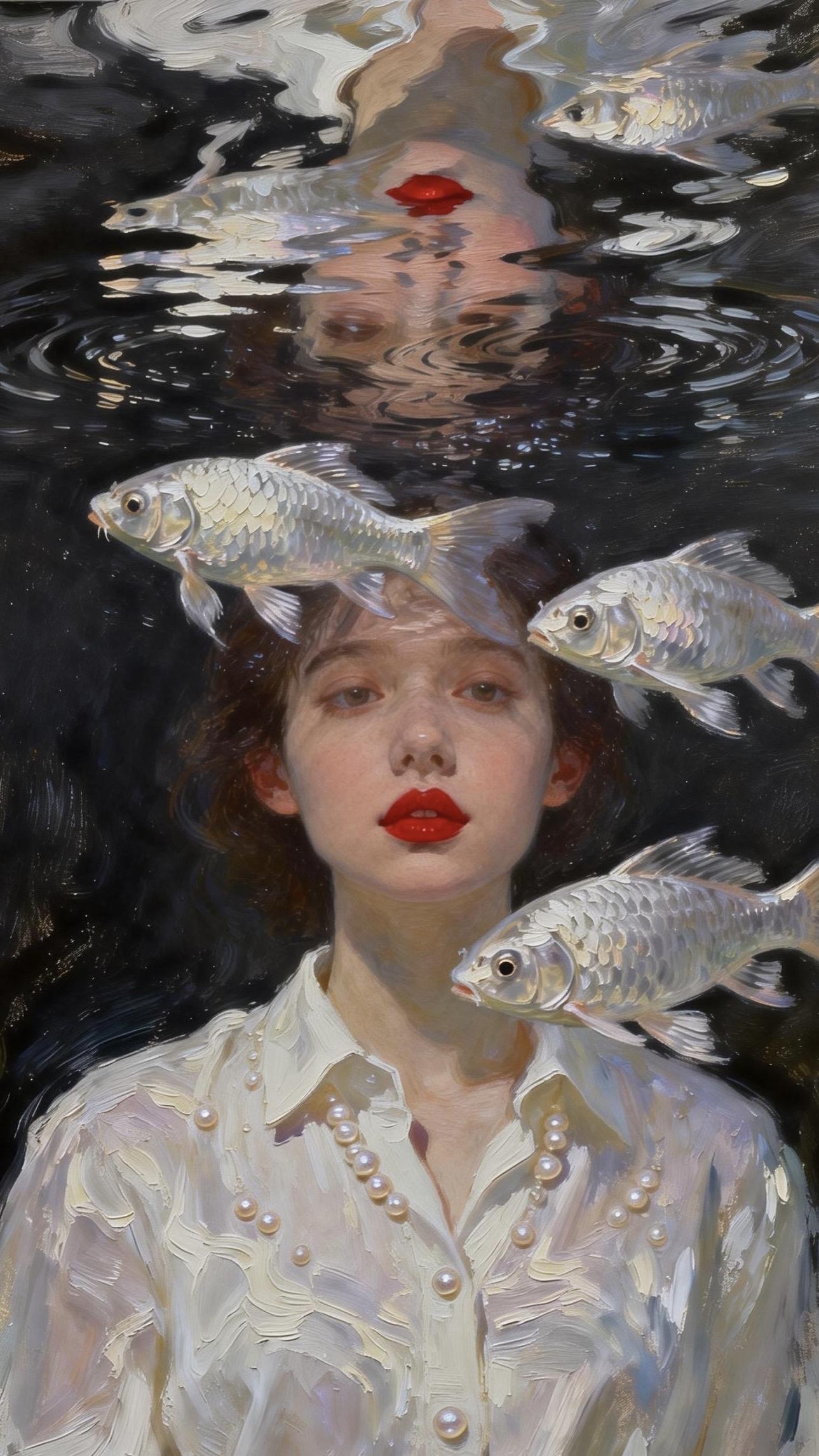 Whispers in Oil · No. 451 — Oil on canvas