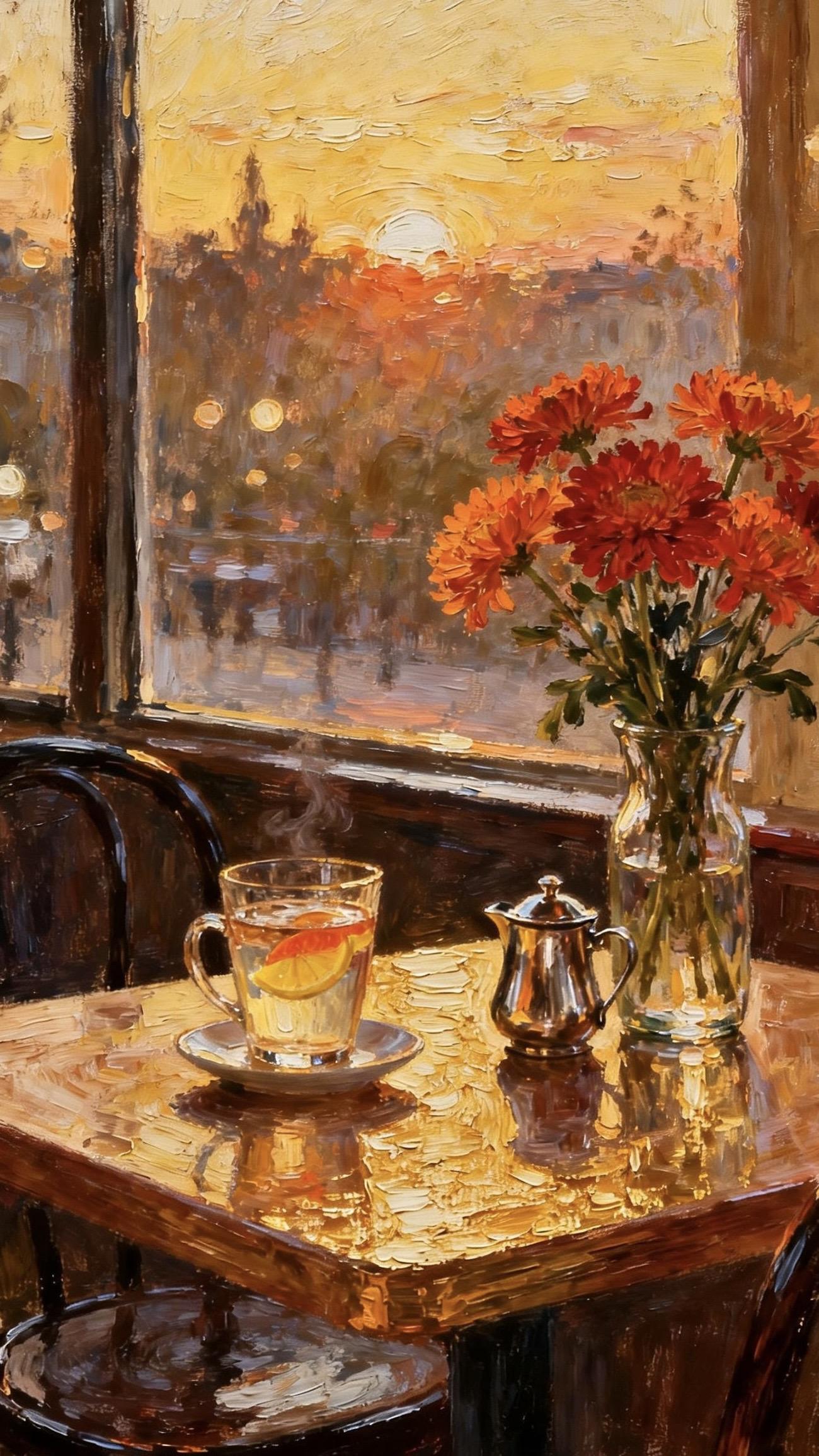 Whispers in Oil · No. 454 — Oil on canvas