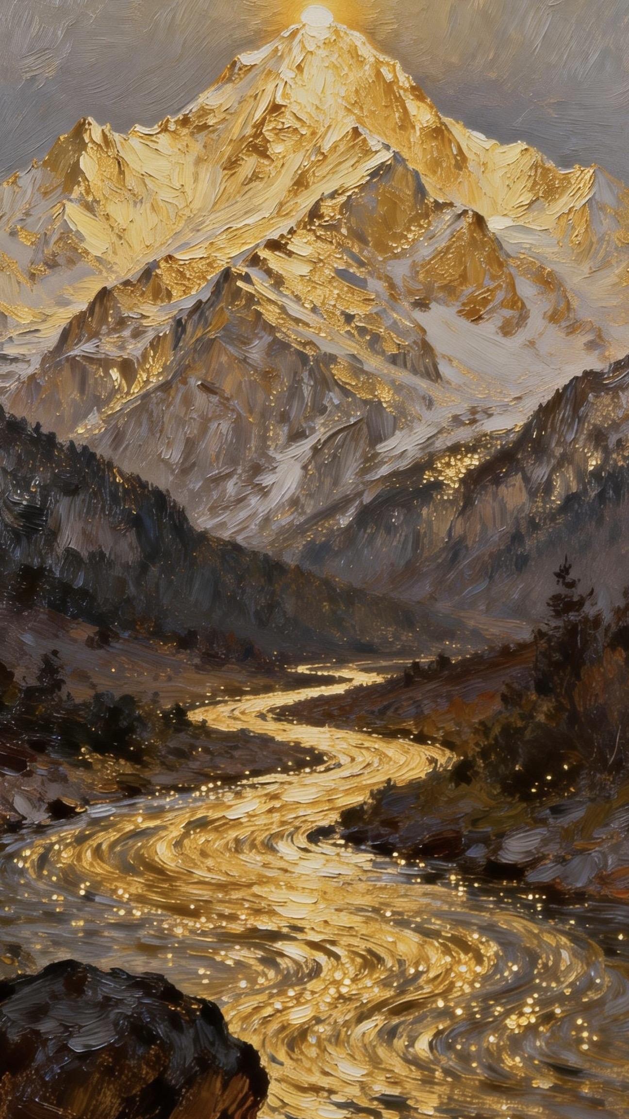 Whispers in Oil · No. 457 — Oil on canvas
