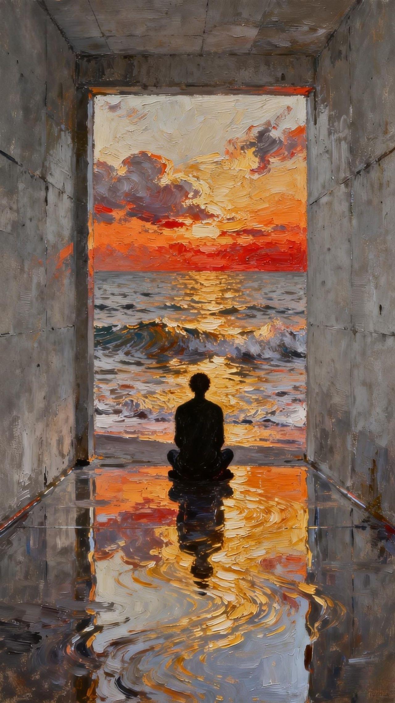 Whispers in Oil · No. 473 — Oil on canvas