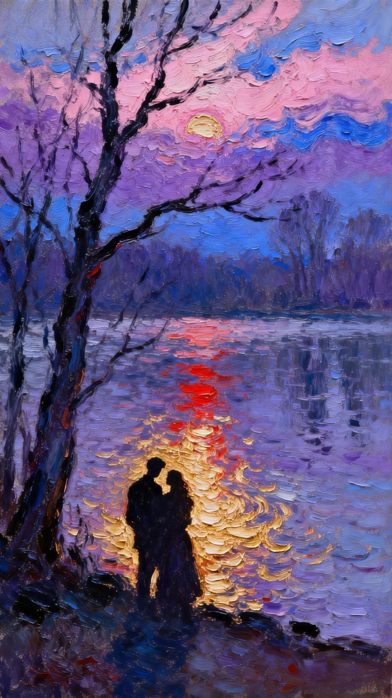 Whispers in Oil · No. 476 — Oil on canvas