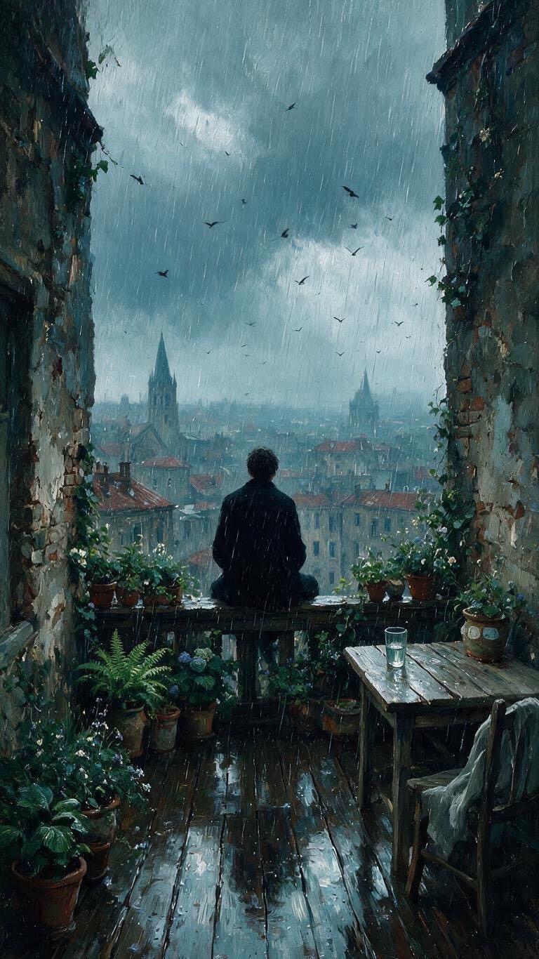 Whispers in Oil · No. 578 — Oil on canvas